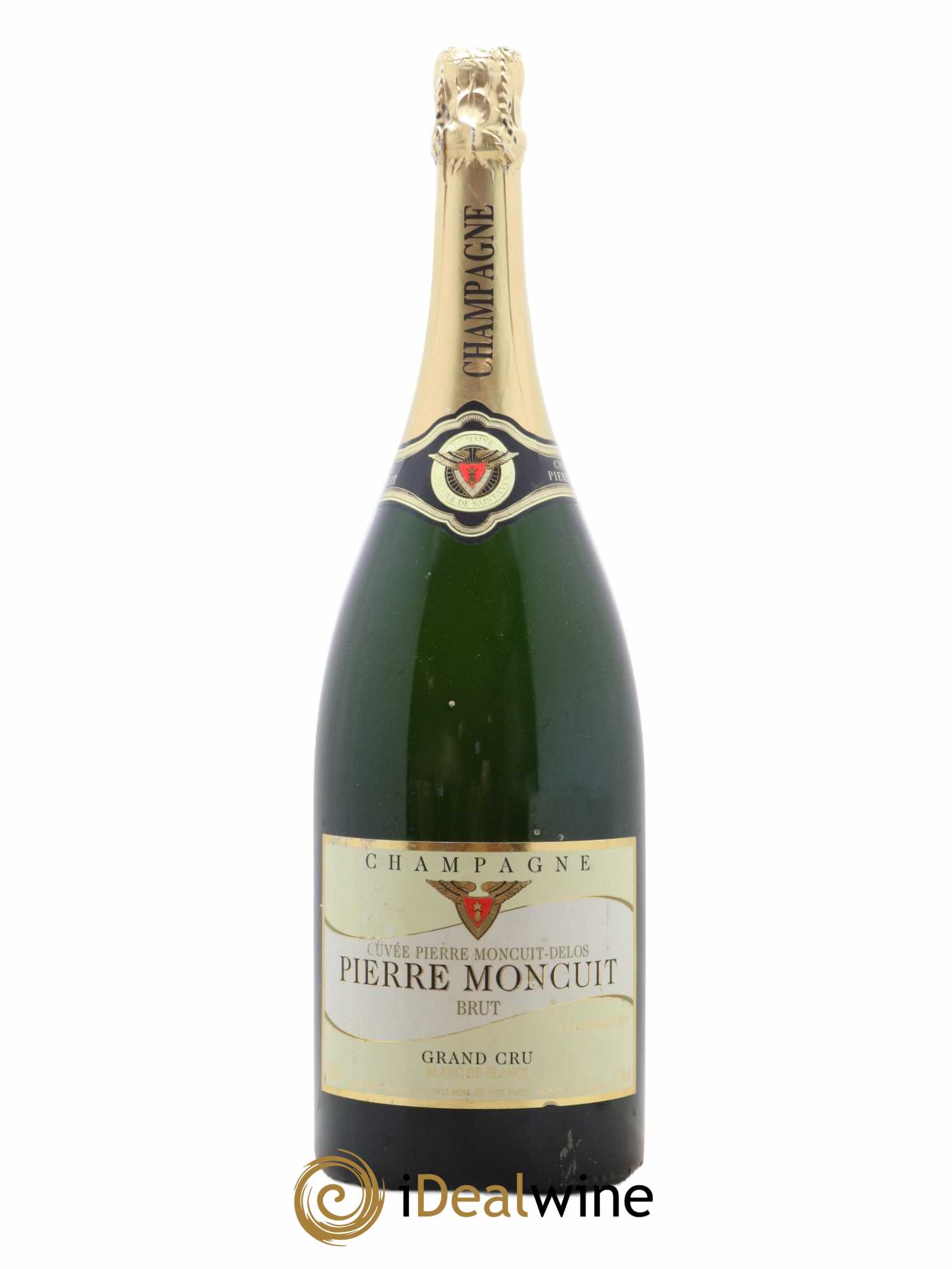 Pierre Moncuit-Delos Grand Cru Brut Pierre Moncuit - Lot de 1 magnum - 0