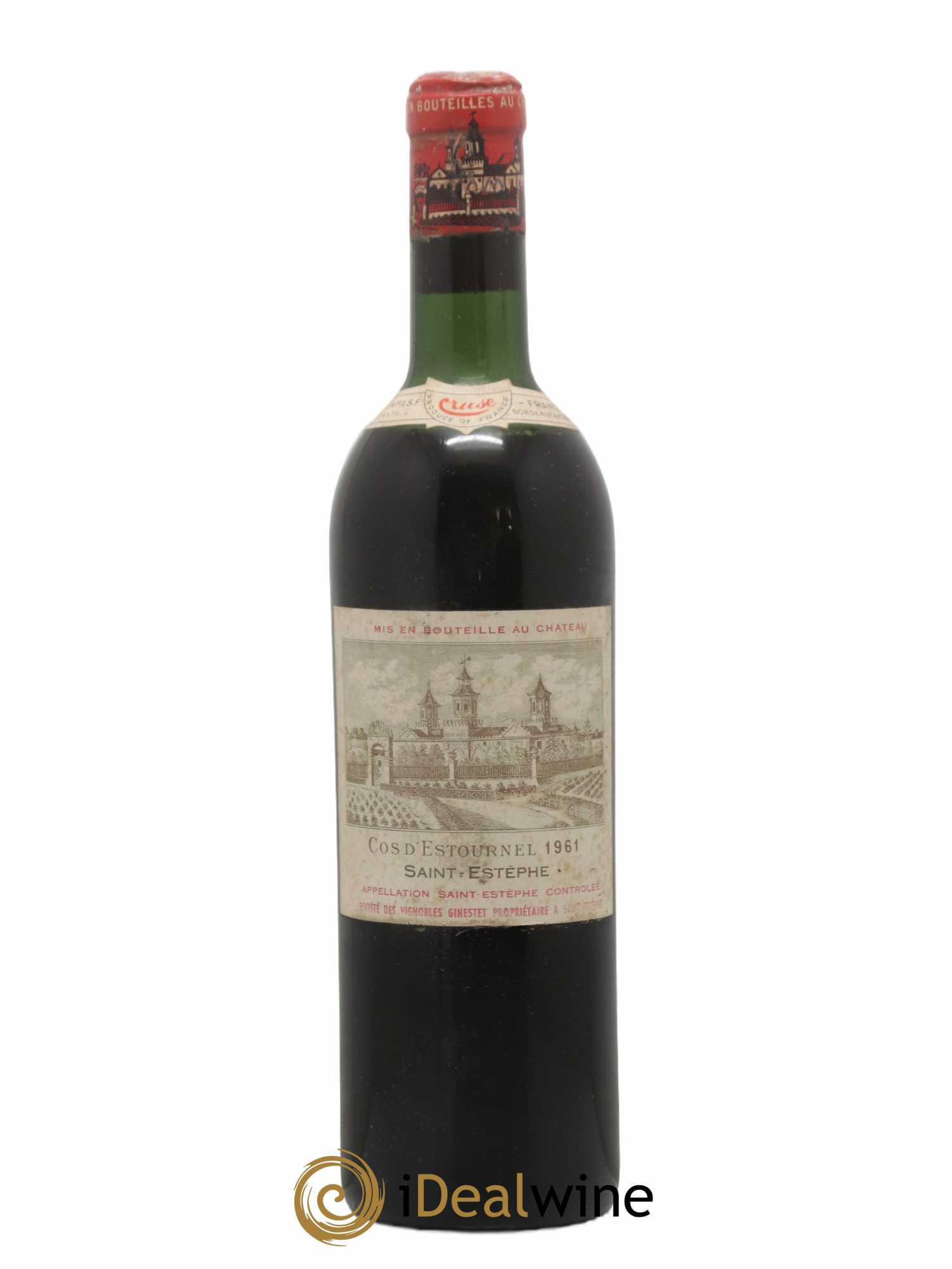 Cos d'Estournel 2ème Grand Cru Classé 1961 - Lot of 1 bottle - 0