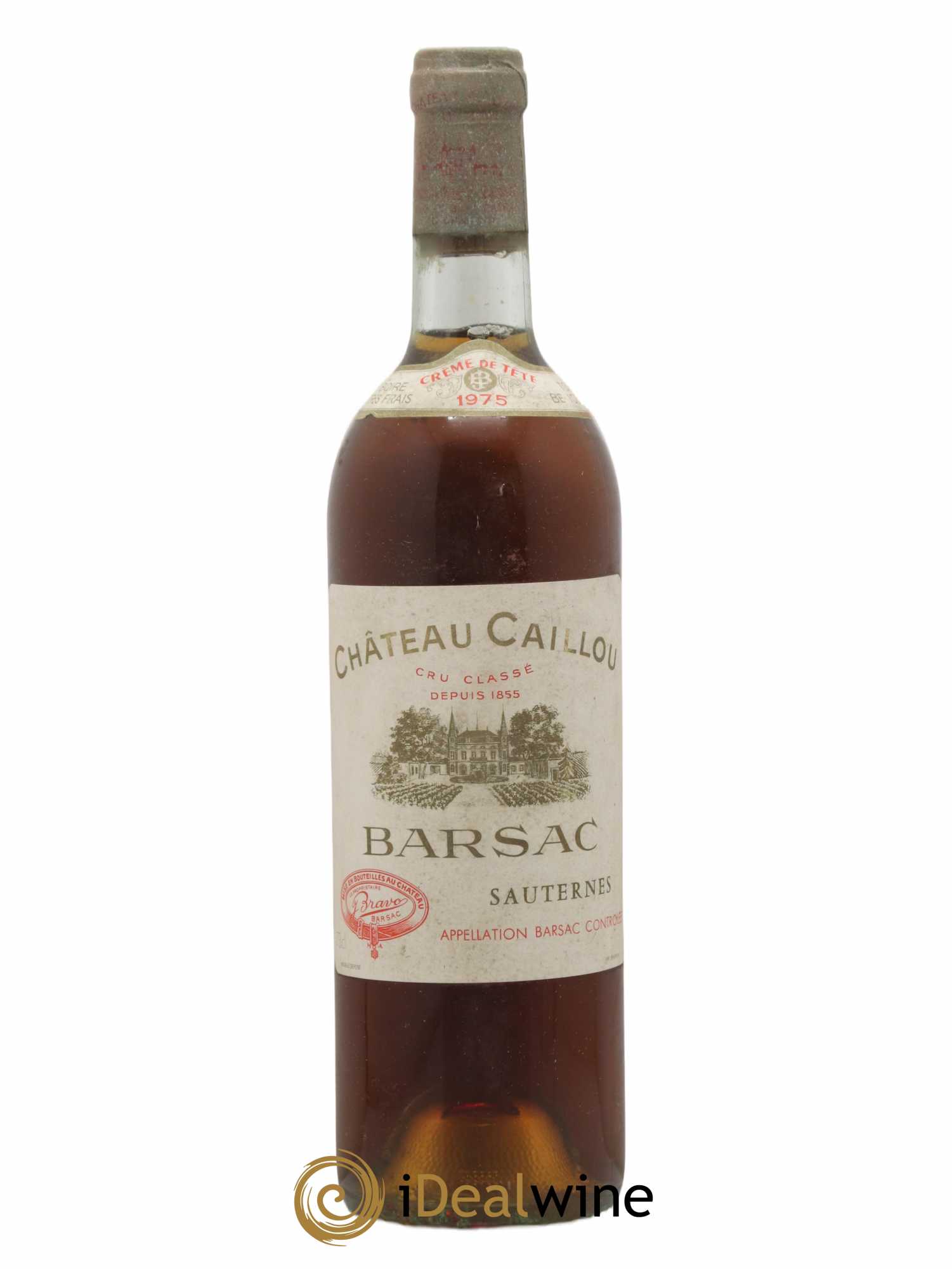 Château Caillou - Crème de Tête 2ème Grand Cru Classé 1975 - Lot of 1 bottle - 0