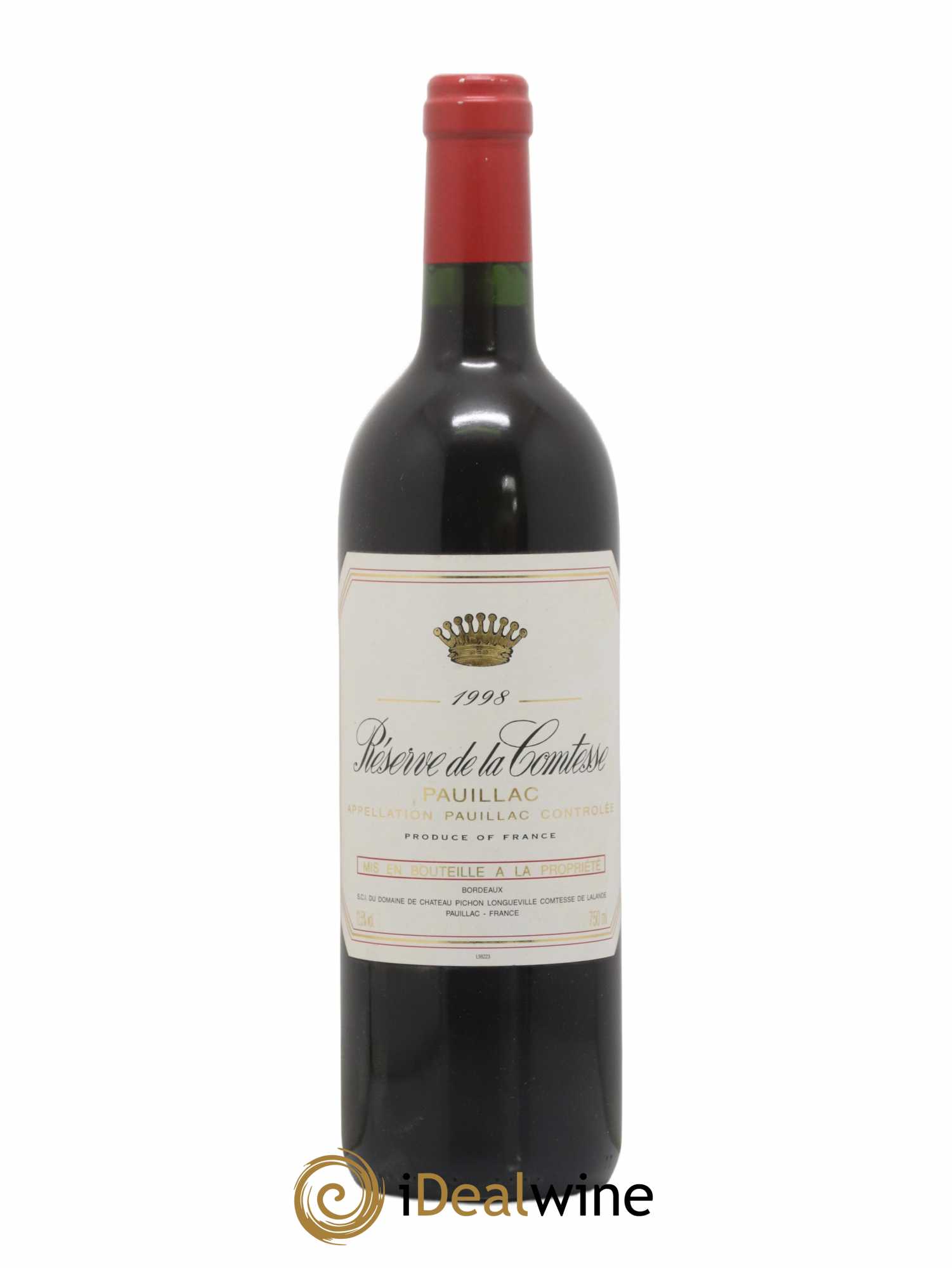 Réserve de la Comtesse Second Vin 1998 - Lot of 1 bottle - 0