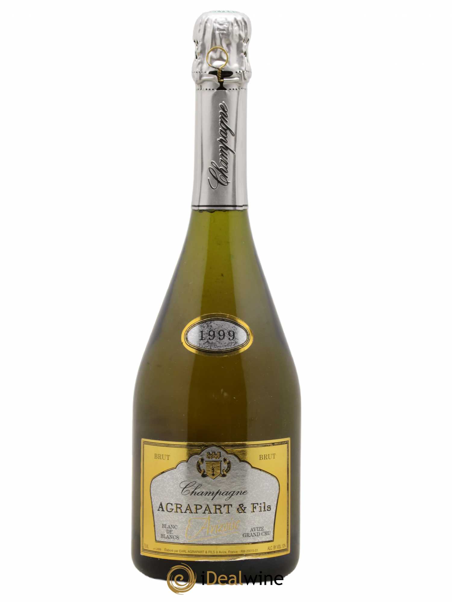 Avizoise Blanc de Blancs Brut Nature Pascal Agrapart 1999 - Posten von 1 Flasche - 0