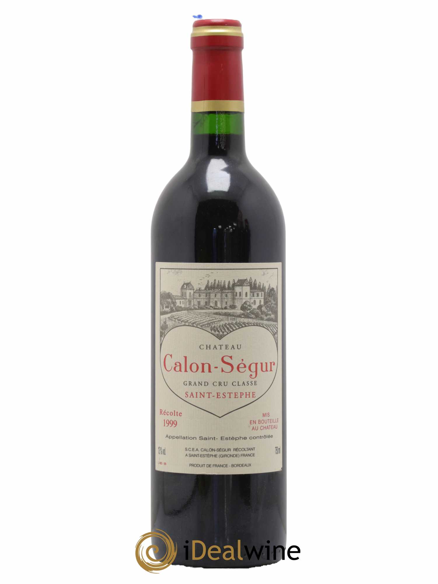 Château Calon Ségur 3ème Grand Cru Classé 1999 - Lot de 1 bouteille - 0