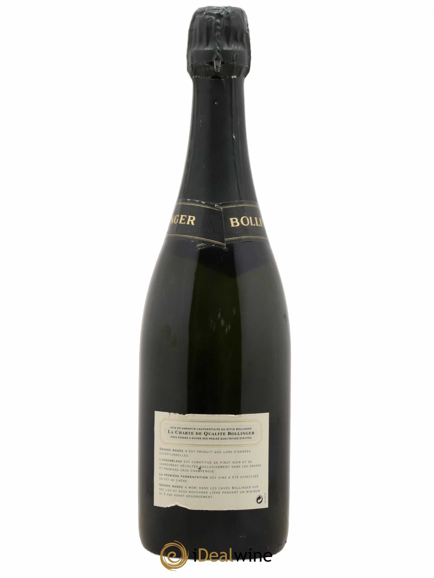 La Grande Année Brut Bollinger 1990 - Lot de 1 bouteille - 1