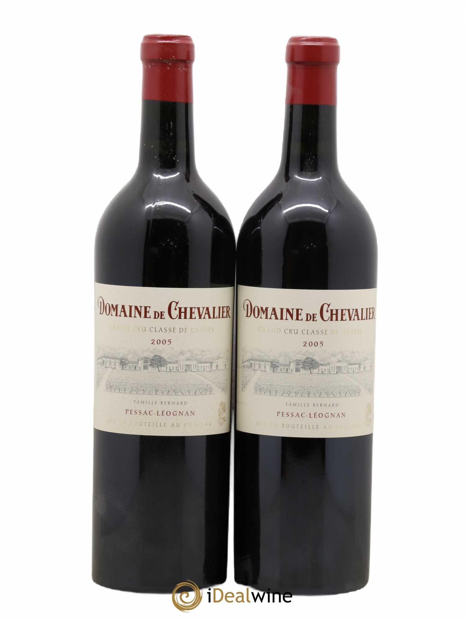 Domaine de Chevalier Cru Classé de Graves 2005 - Lot de 2 bouteilles - 0