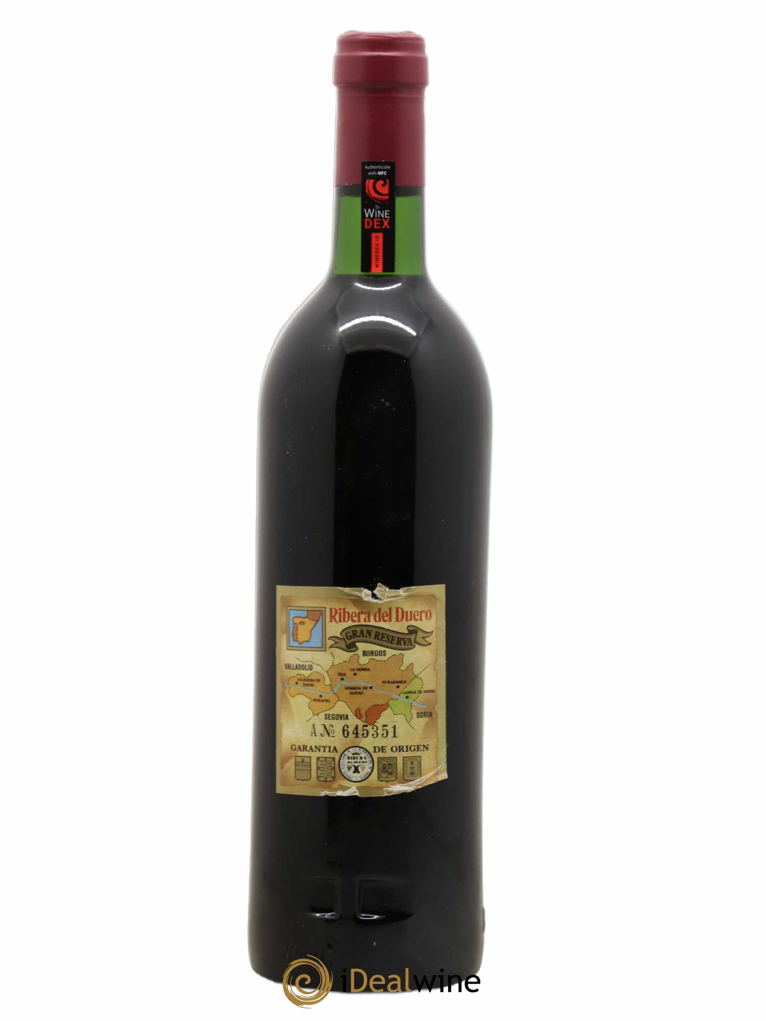 Ribera Del Duero DO Vega Sicilia Unico Famille Alvarez 1962 - Lot de 1 bouteille - 1