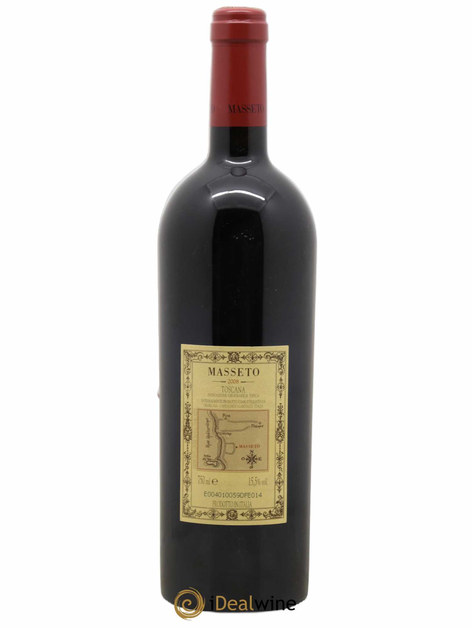 Toscana IGT Tenuta Dell'Ornellaia Masseto Frescobaldi 2008 - Lot of 1 bottle - 1