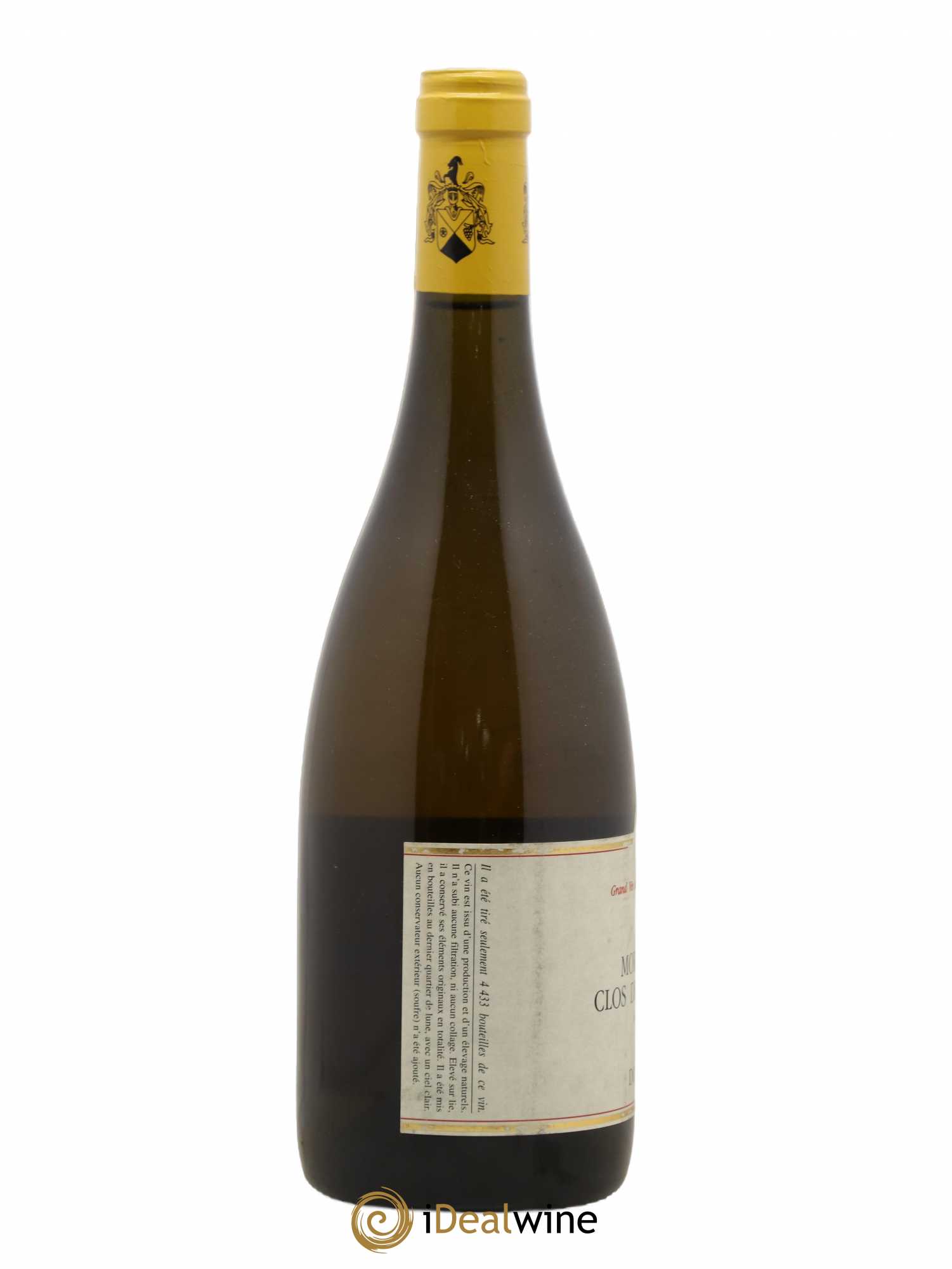 Morey-Saint-Denis Clos des Monts Luisants Ponsot (Domaine) 1997 - Lot de 1 bouteille - 1