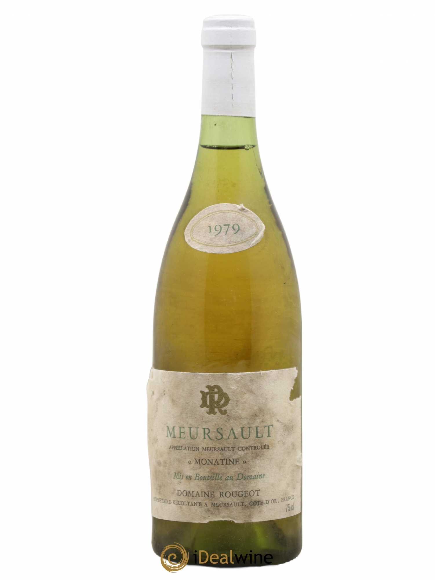 Meursault La Monatine Domaine Rougeot 1979 - Posten von 1 Flasche - 0