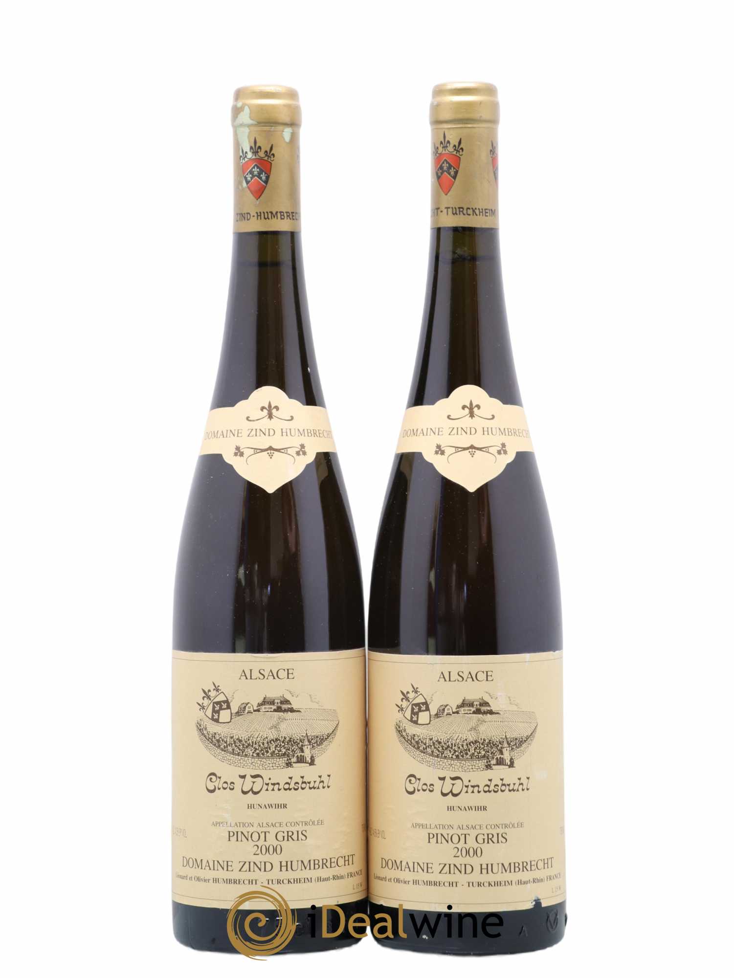 Alsace Pinot Gris Clos Windsbuhl Zind-Humbrecht (Domaine) 2000 - Lot de 2 bouteilles - 0