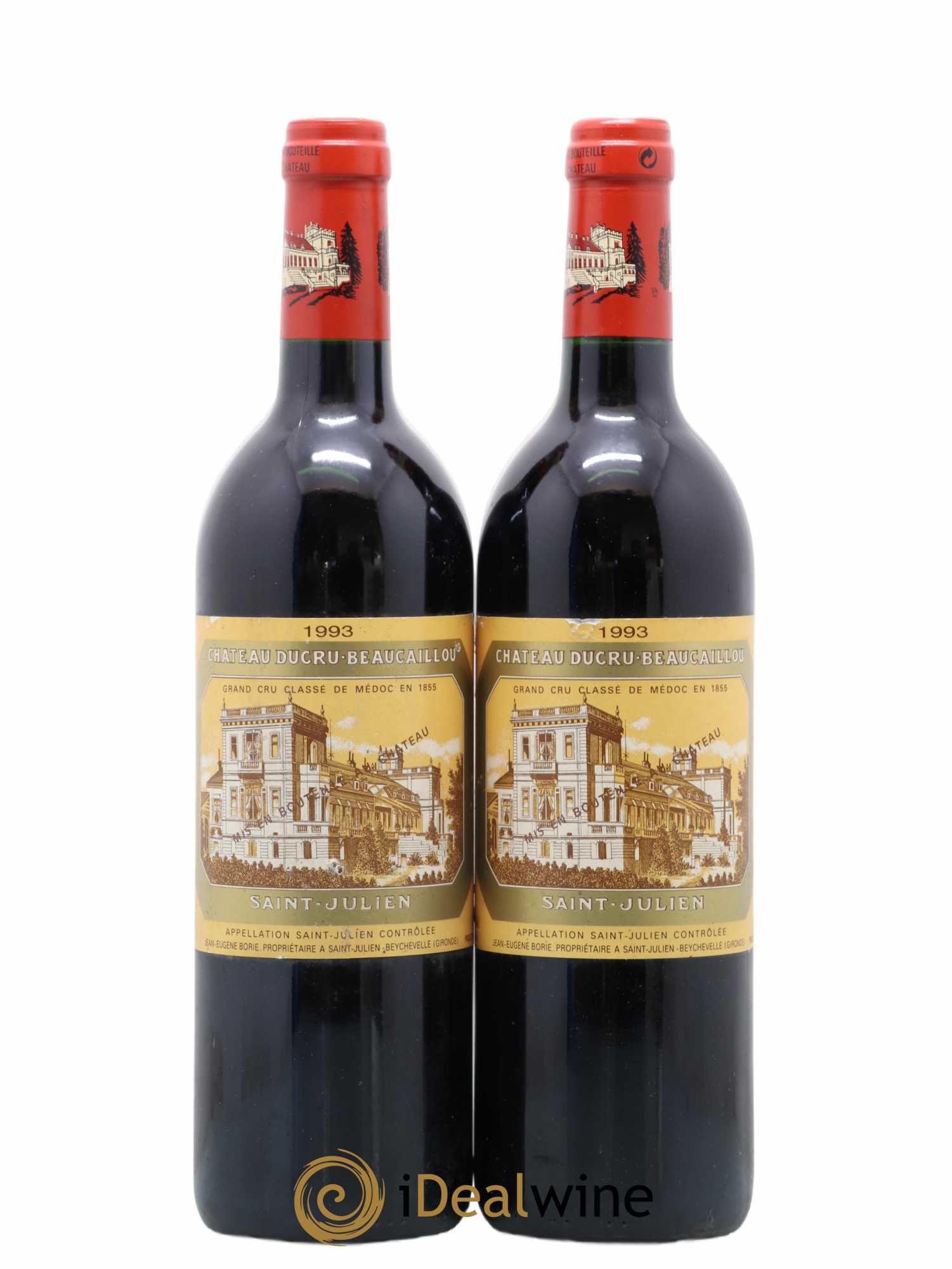 Château Ducru Beaucaillou 2ème Grand Cru Classé 1993 - Lot de 2 bouteilles - 0