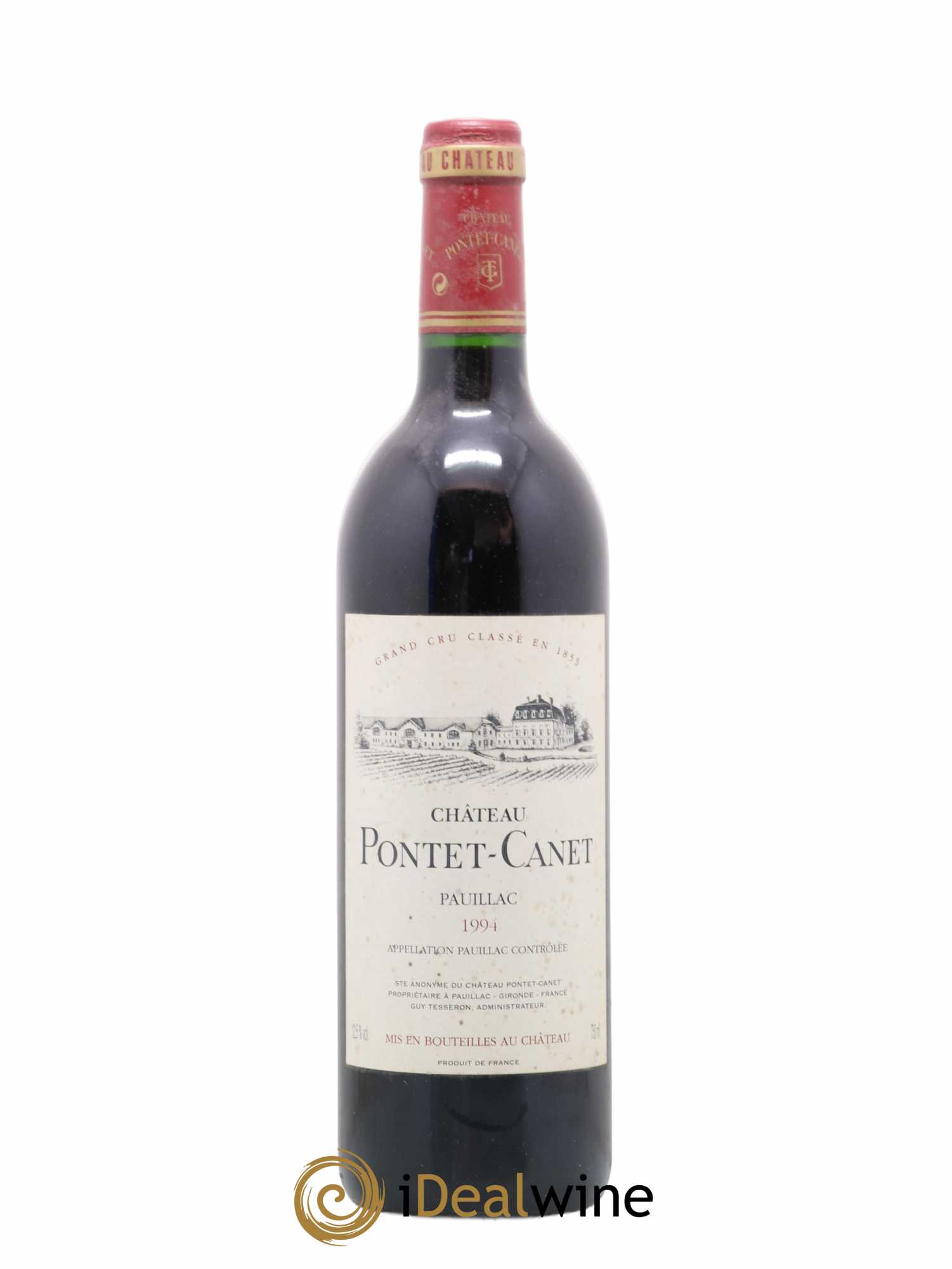 Château Pontet Canet 5ème Grand Cru Classé 1994 - Lot de 1 bouteille - 0