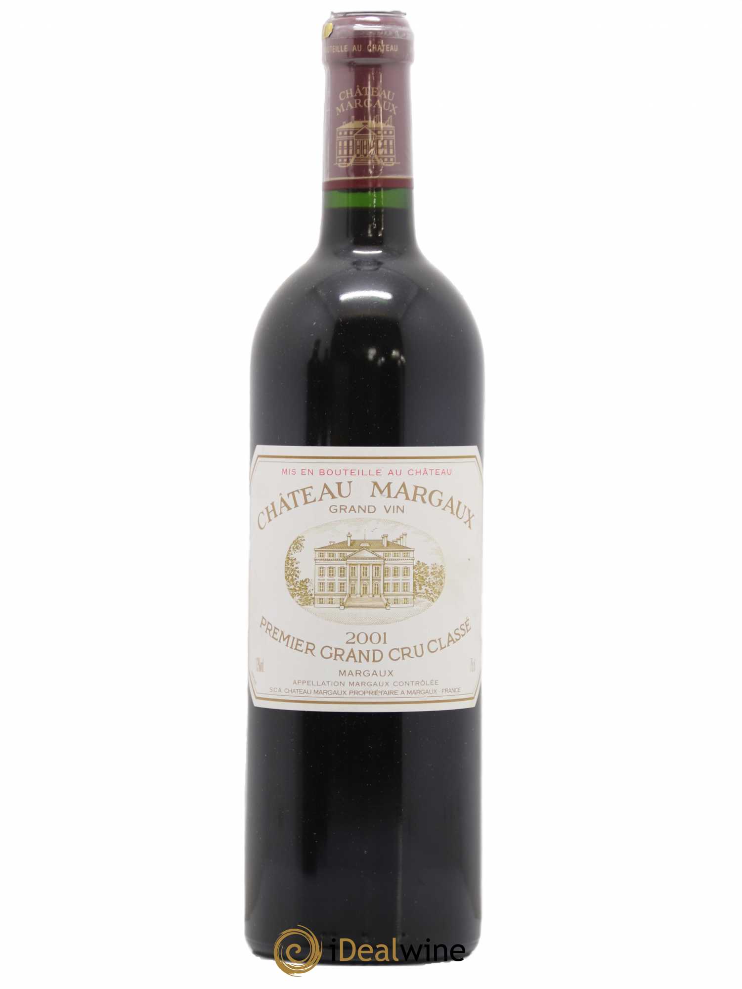 Château Margaux 1er Grand Cru Classé 2001 - Lot de 1 bouteille - 0
