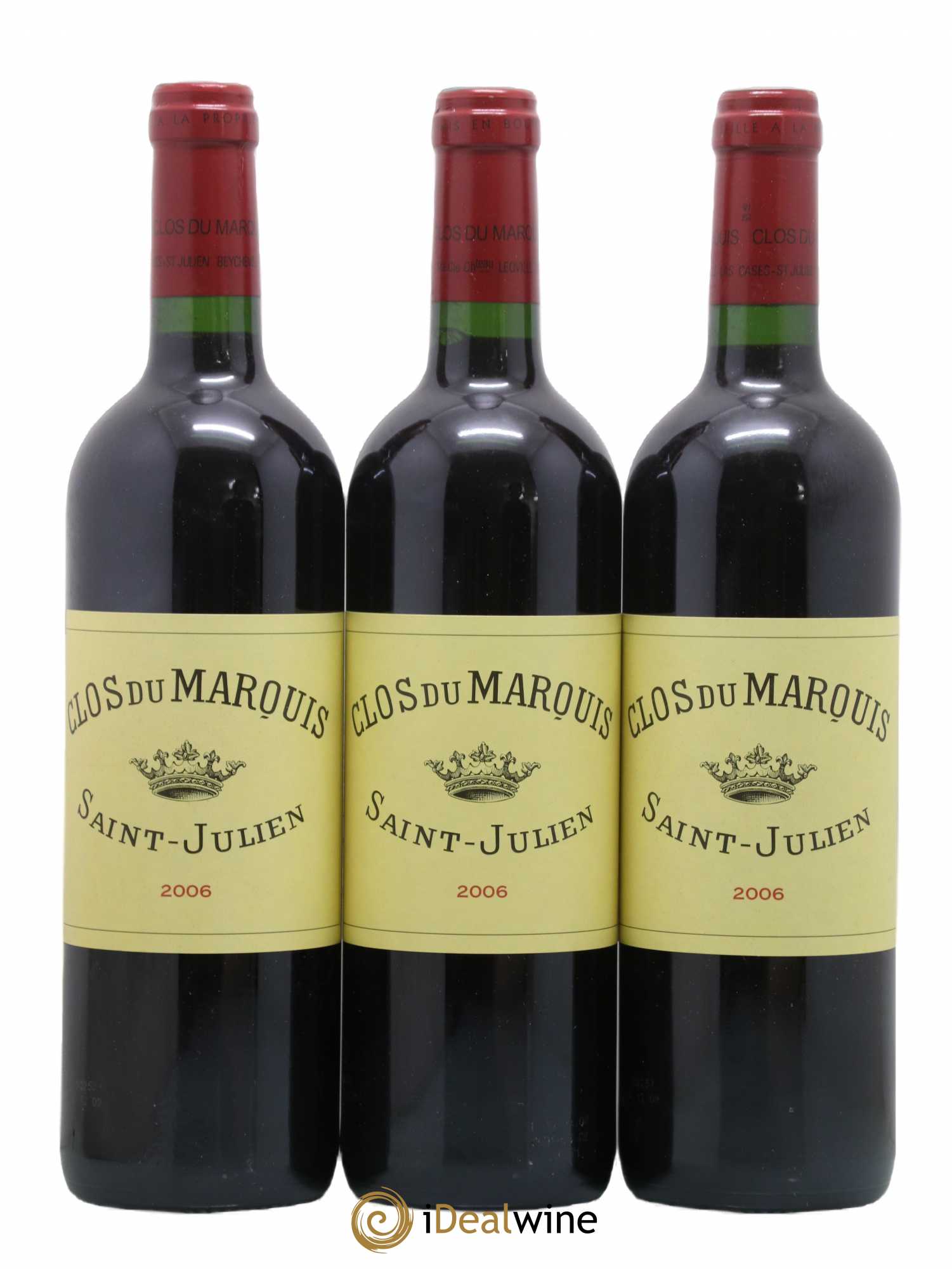 Clos du Marquis 2006 - Lot de 3 bouteilles - 0