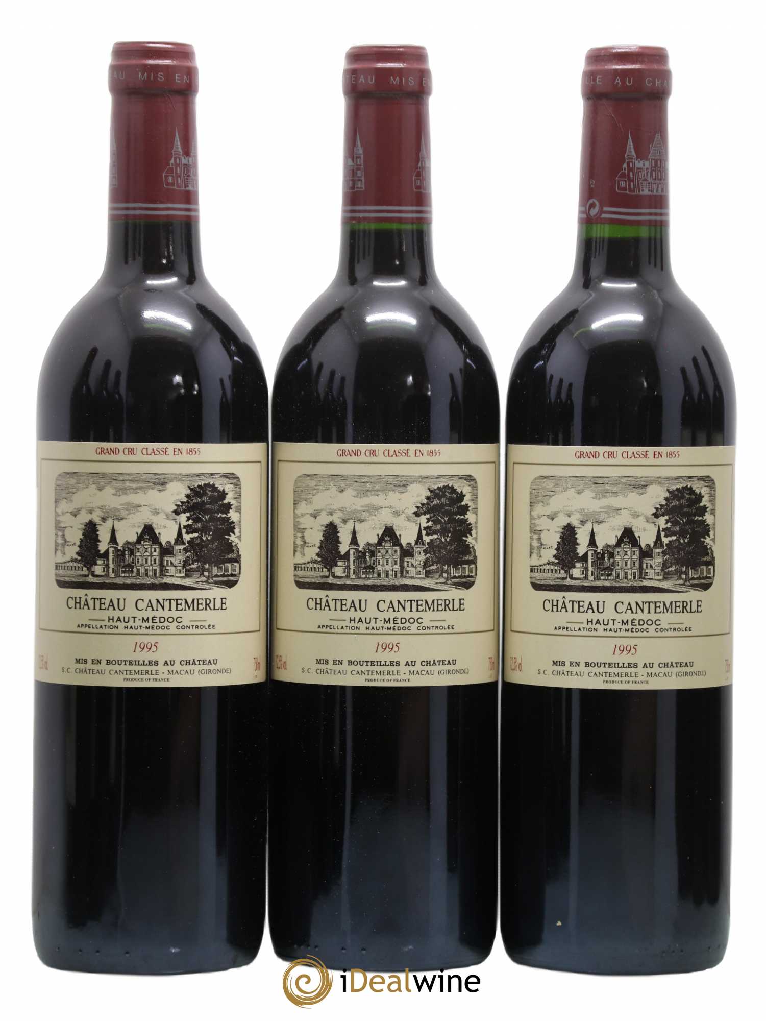Château Cantemerle 5ème Grand Cru Classé 1995 - Lot of 12 bottles - 2