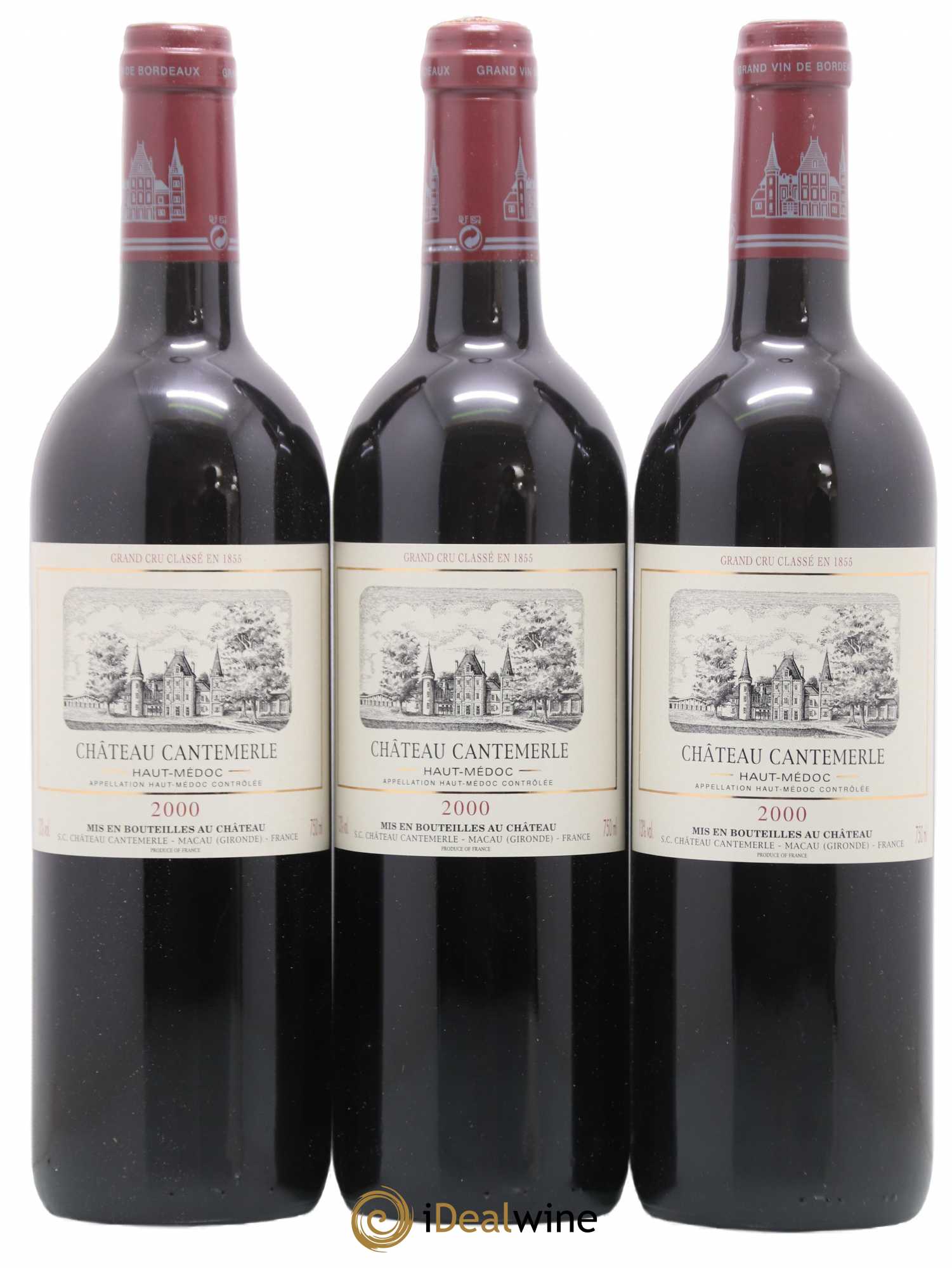 Château Cantemerle 5ème Grand Cru Classé 2000 - Lotto di 12 bottiglie - 4