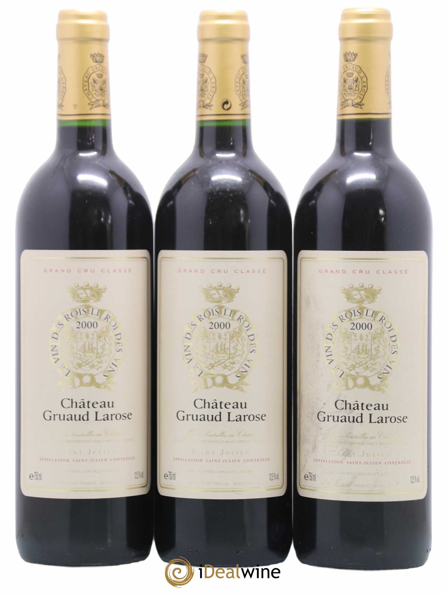 Château Gruaud Larose 2ème Grand Cru Classé 2000 - Lot de 6 bouteilles - 1