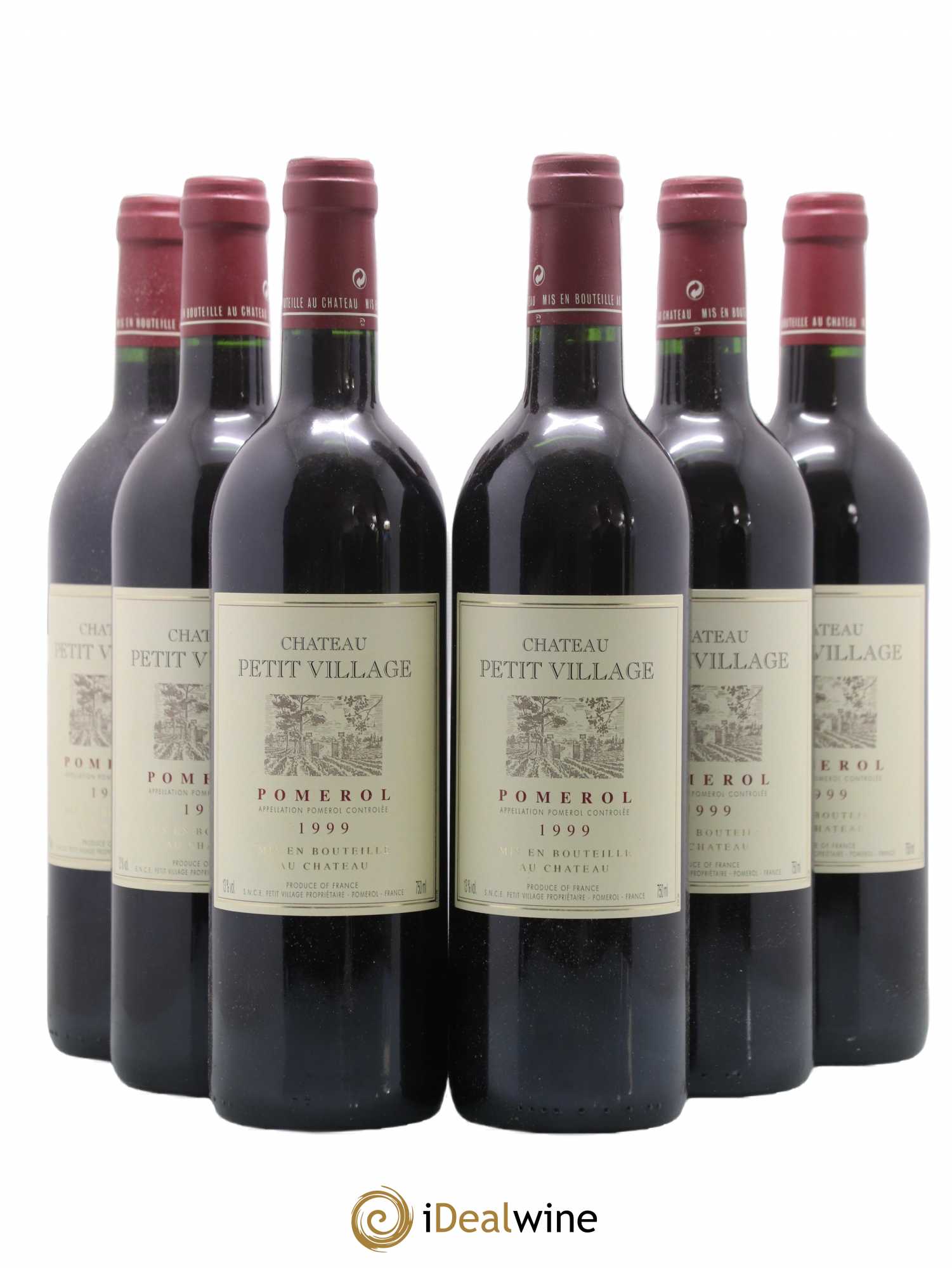 Château Petit Village 1999 - Lot de 6 bouteilles - 0