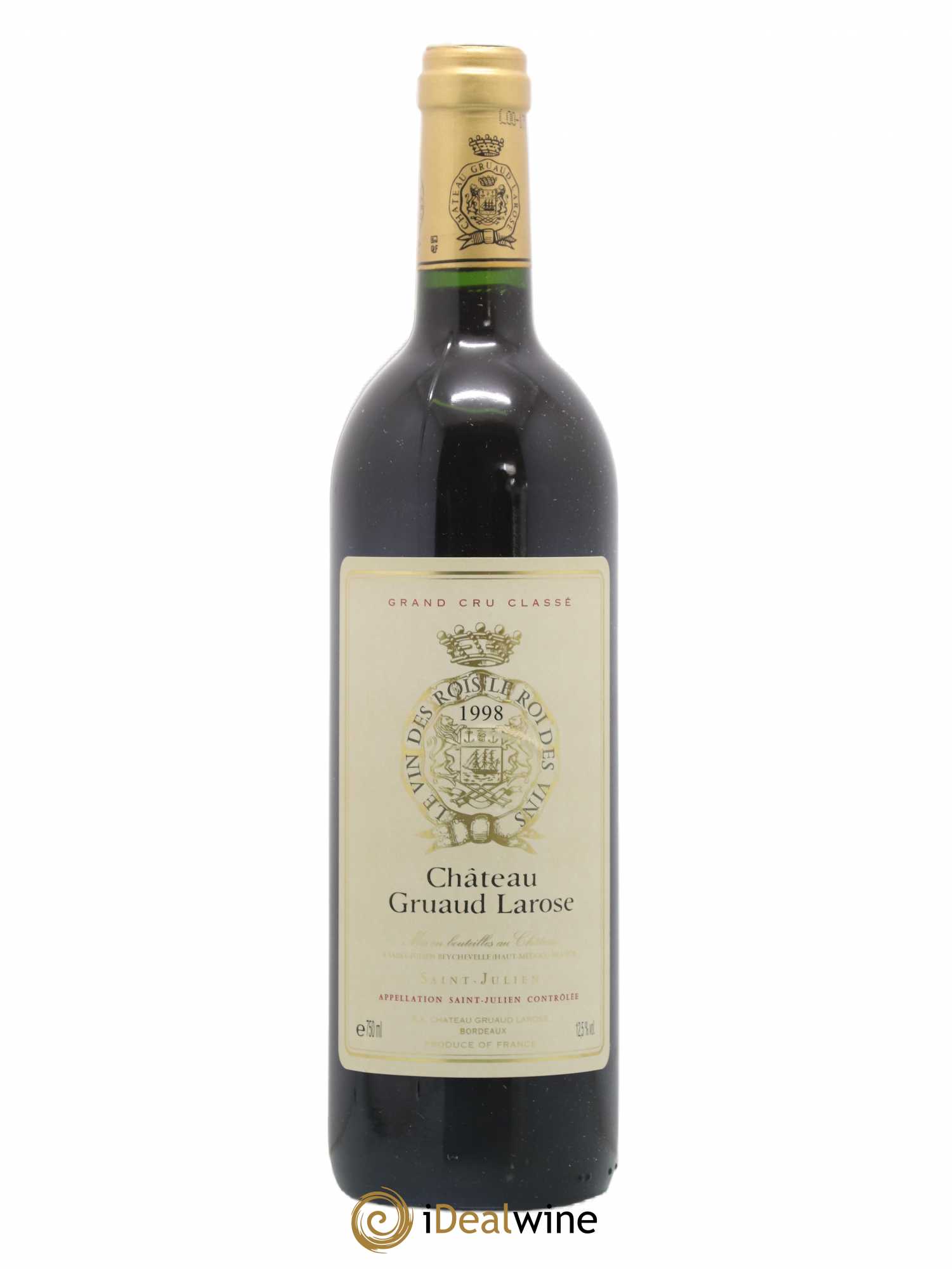 Château Gruaud Larose 2ème Grand Cru Classé 1998 - Lot de 1 bouteille - 0