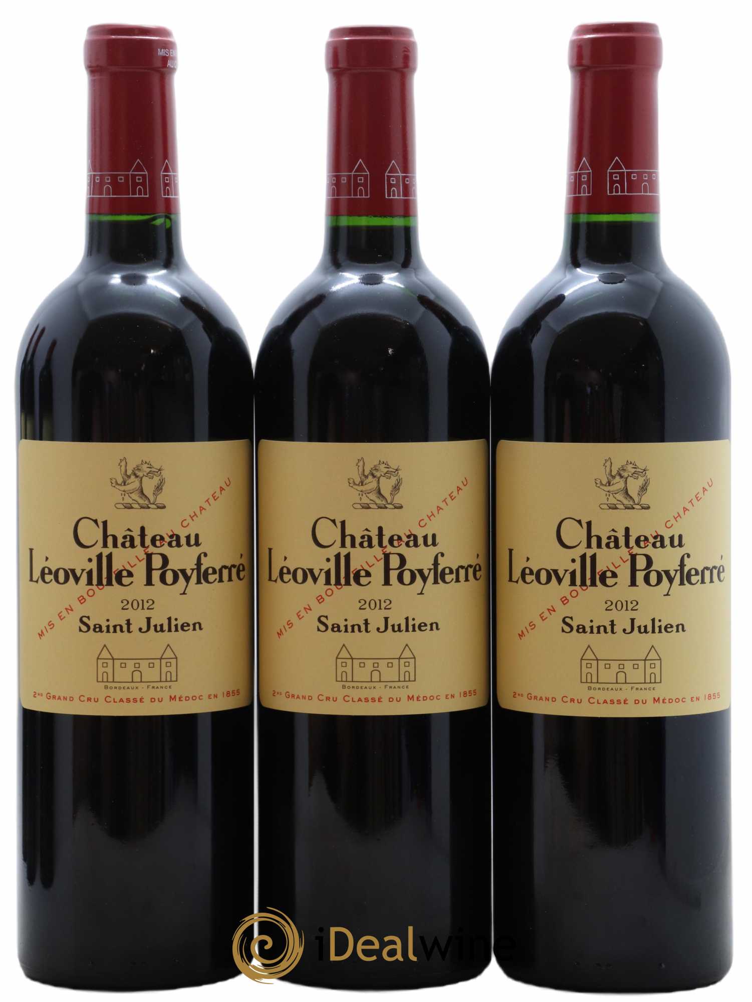 Château Léoville Poyferré 2ème Grand Cru Classé 2012 - Lot of 6 bottles - 1