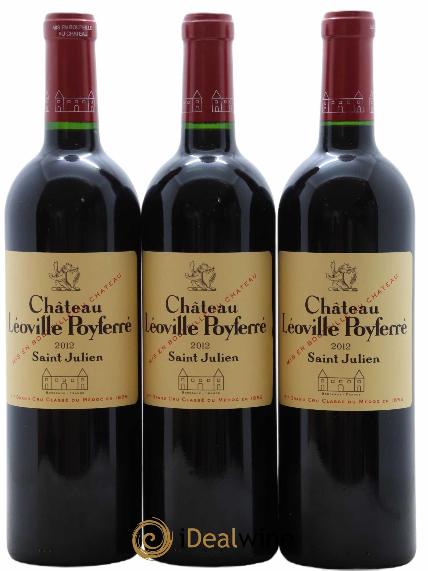 Château Léoville Poyferré 2ème Grand Cru Classé 2012 - Lot of 6 bottles - 2