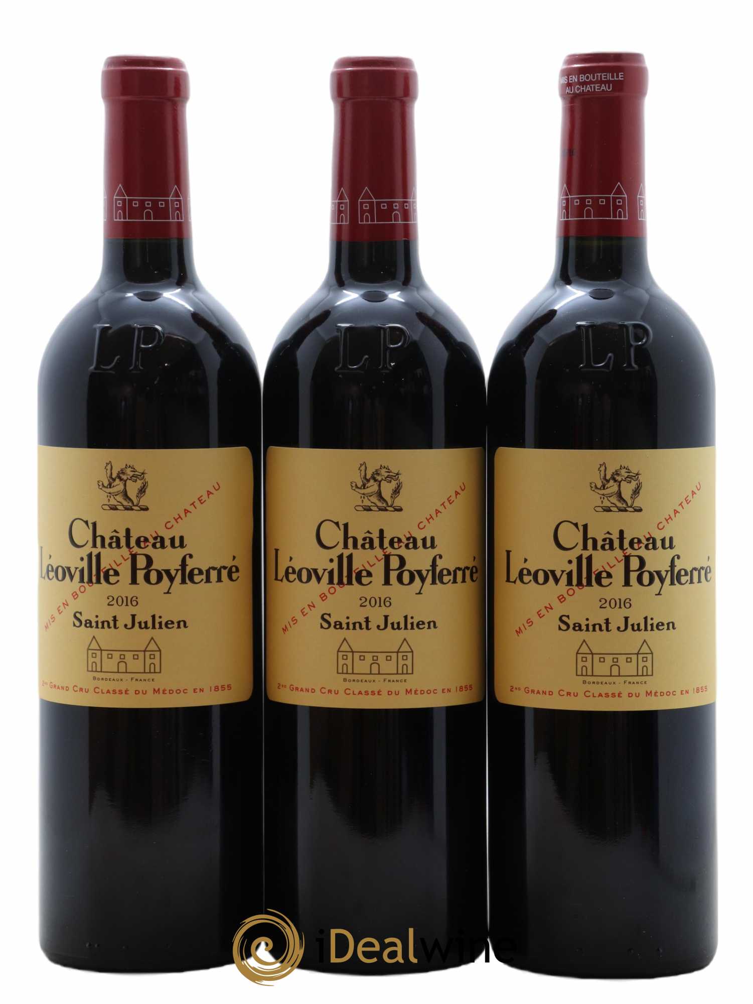 Château Léoville Poyferré 2ème Grand Cru Classé 2016 - Lot of 6 bottles - 2