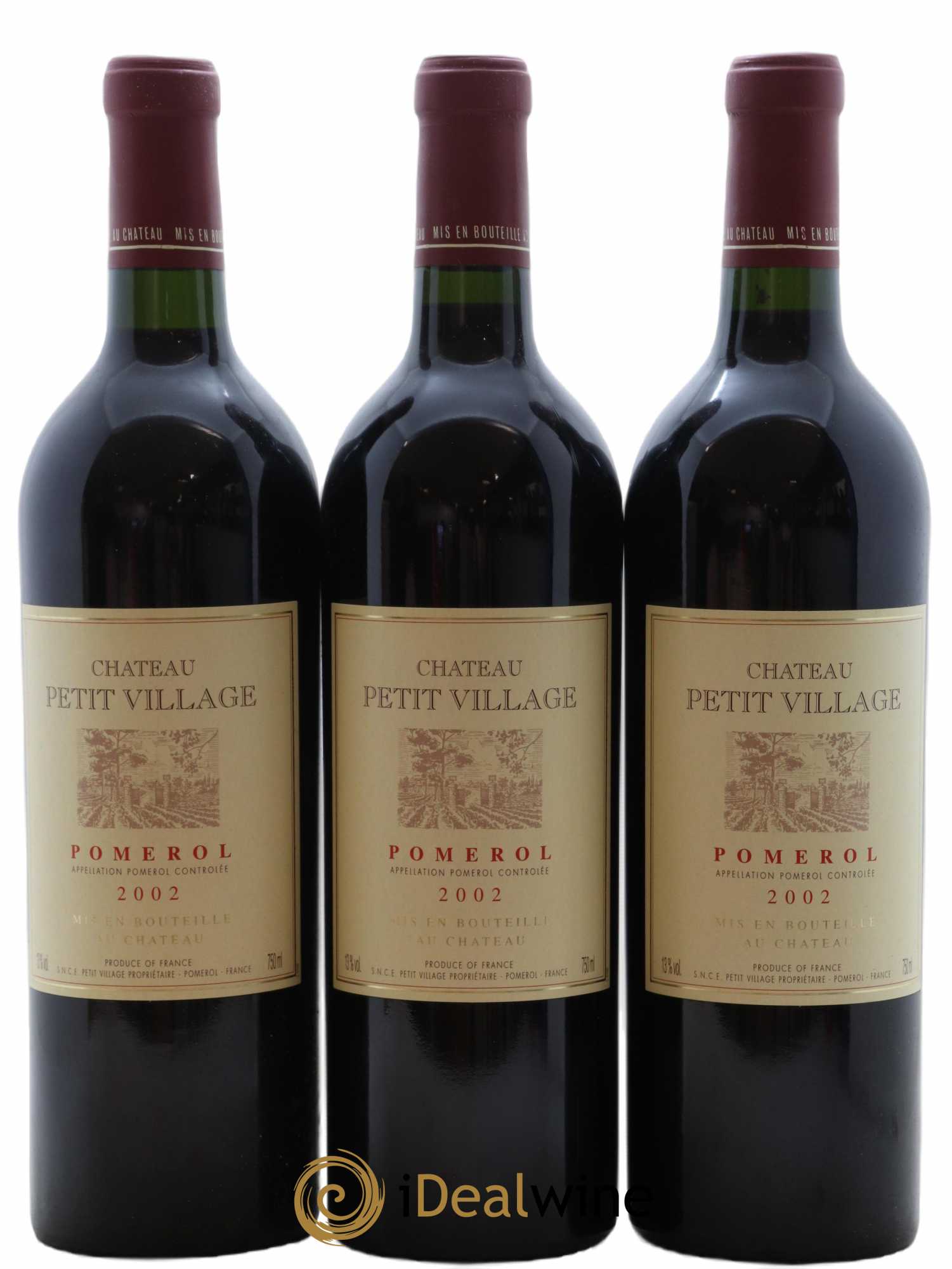 Château Petit Village 2002 - Lot de 6 bouteilles - 2