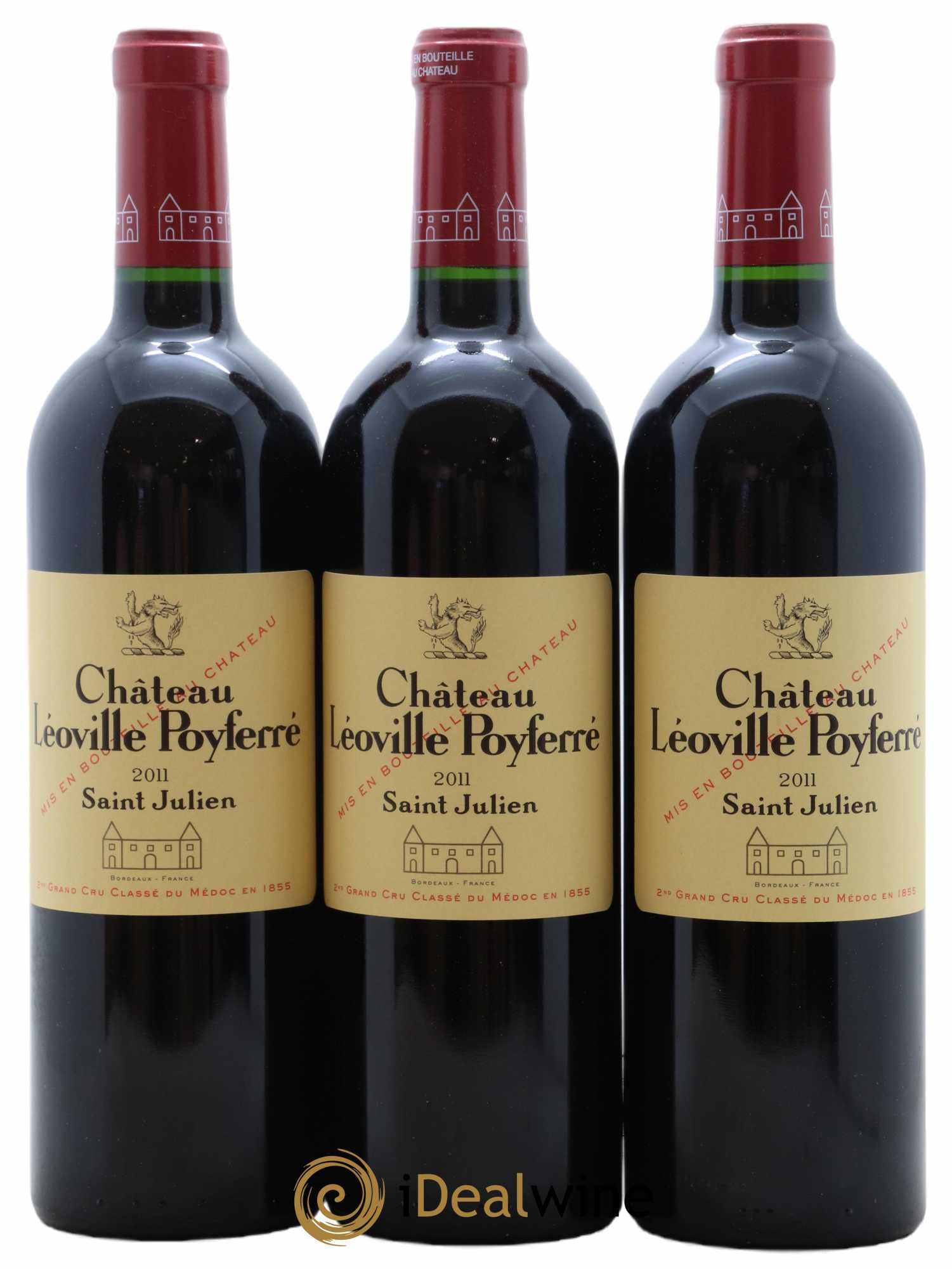 Château Léoville Poyferré 2ème Grand Cru Classé 2011 - Lot of 6 bottles - 2