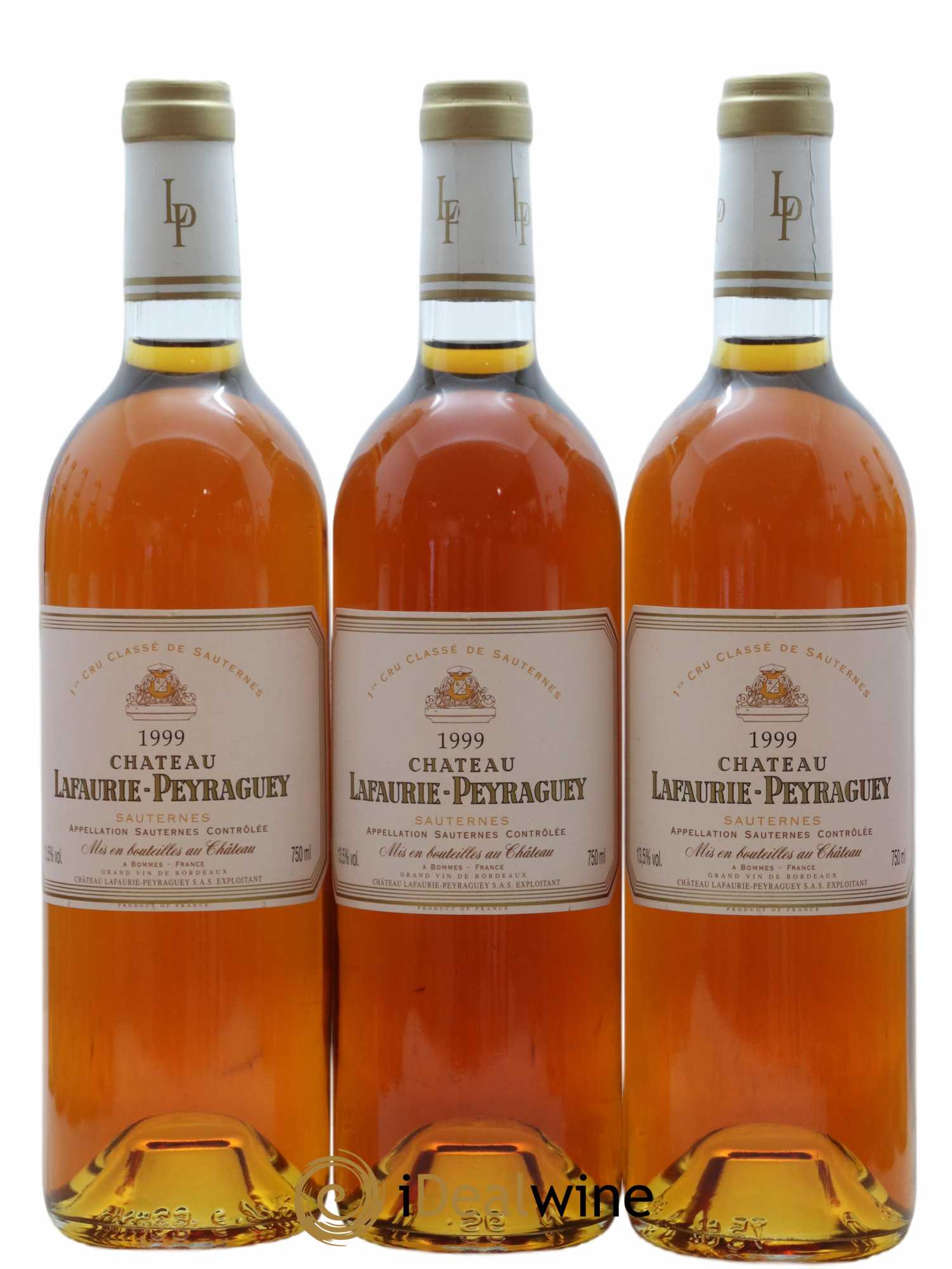Château Lafaurie-Peyraguey 1er Grand Cru Classé  1999 - Lot of 12 bottles - 1