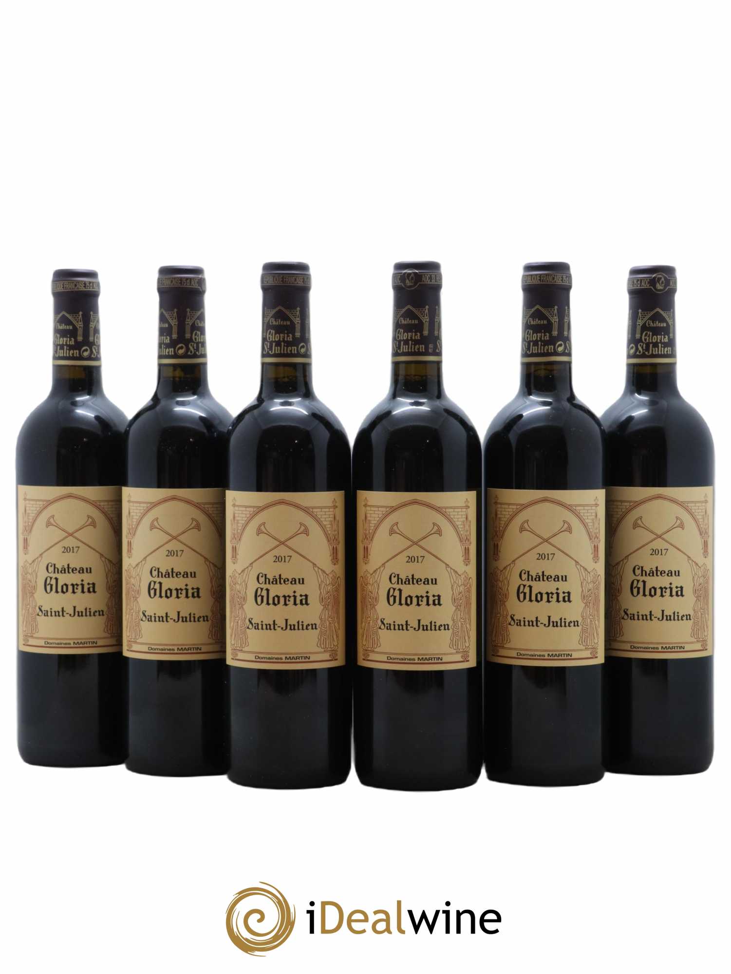 Château Gloria 2017 - Lot de 6 bouteilles - 0