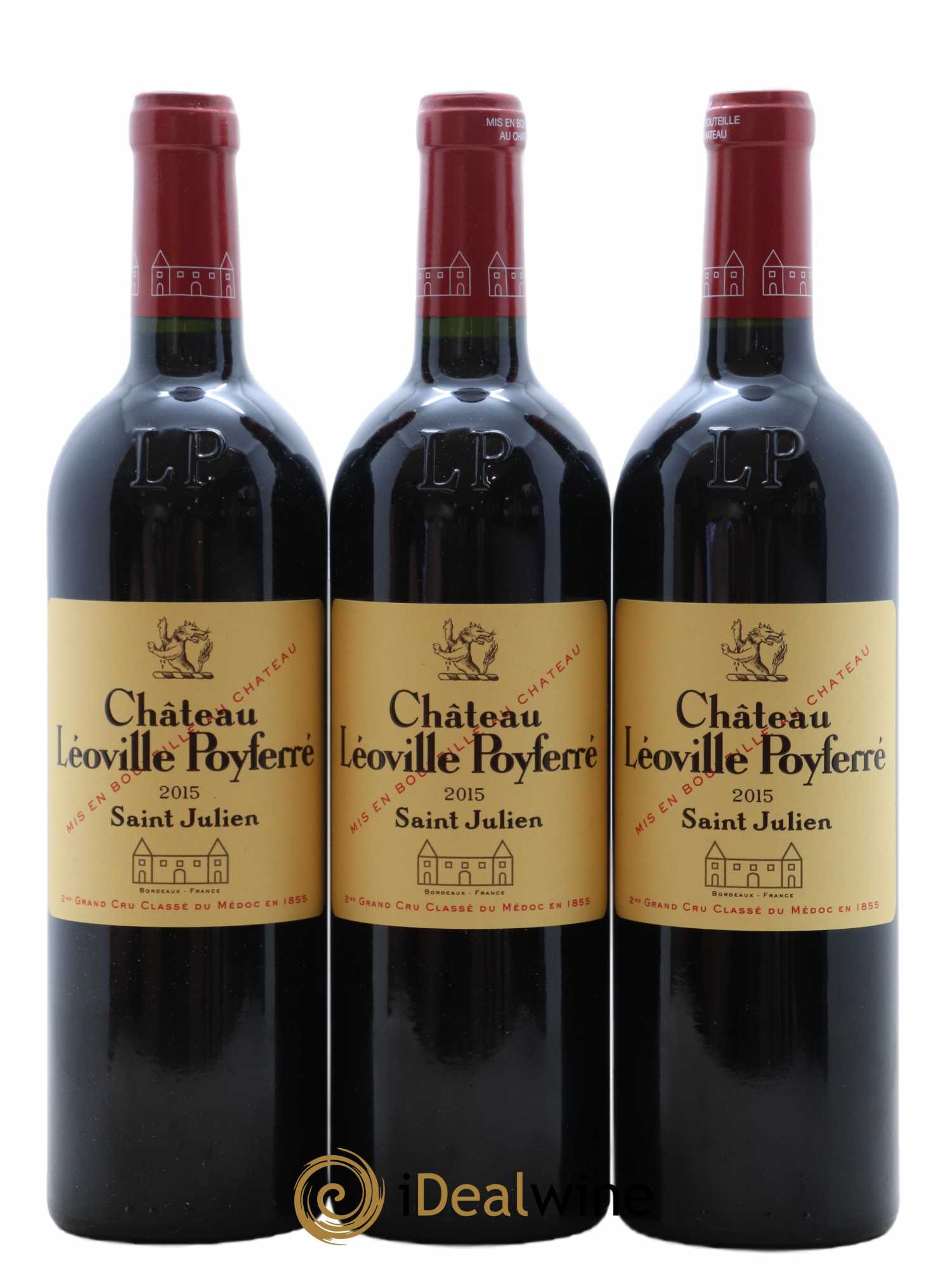 Château Léoville Poyferré 2ème Grand Cru Classé 2015 - Lot of 6 bottles - 2