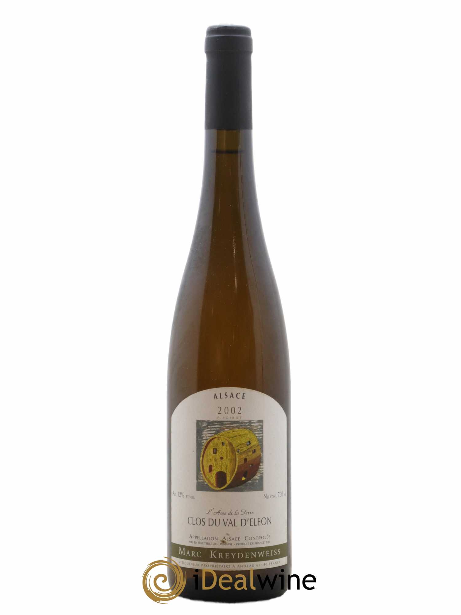 Alsace Clos du Val d'Eléon Marc Kreydenweiss 2002 - Lot de 1 bouteille - 0