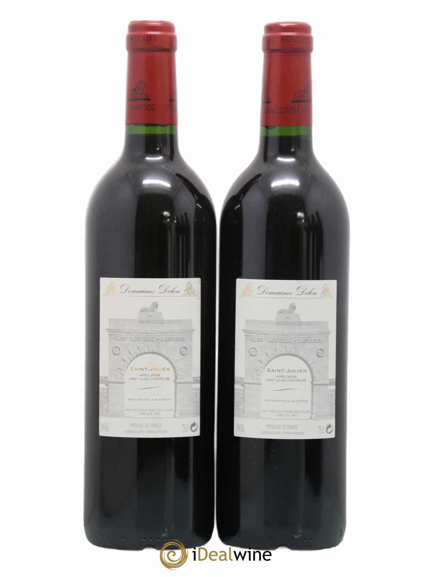 Château Léoville Las Cases 2ème Grand Cru Classé 2003 - Lot de 2 bouteilles - 1