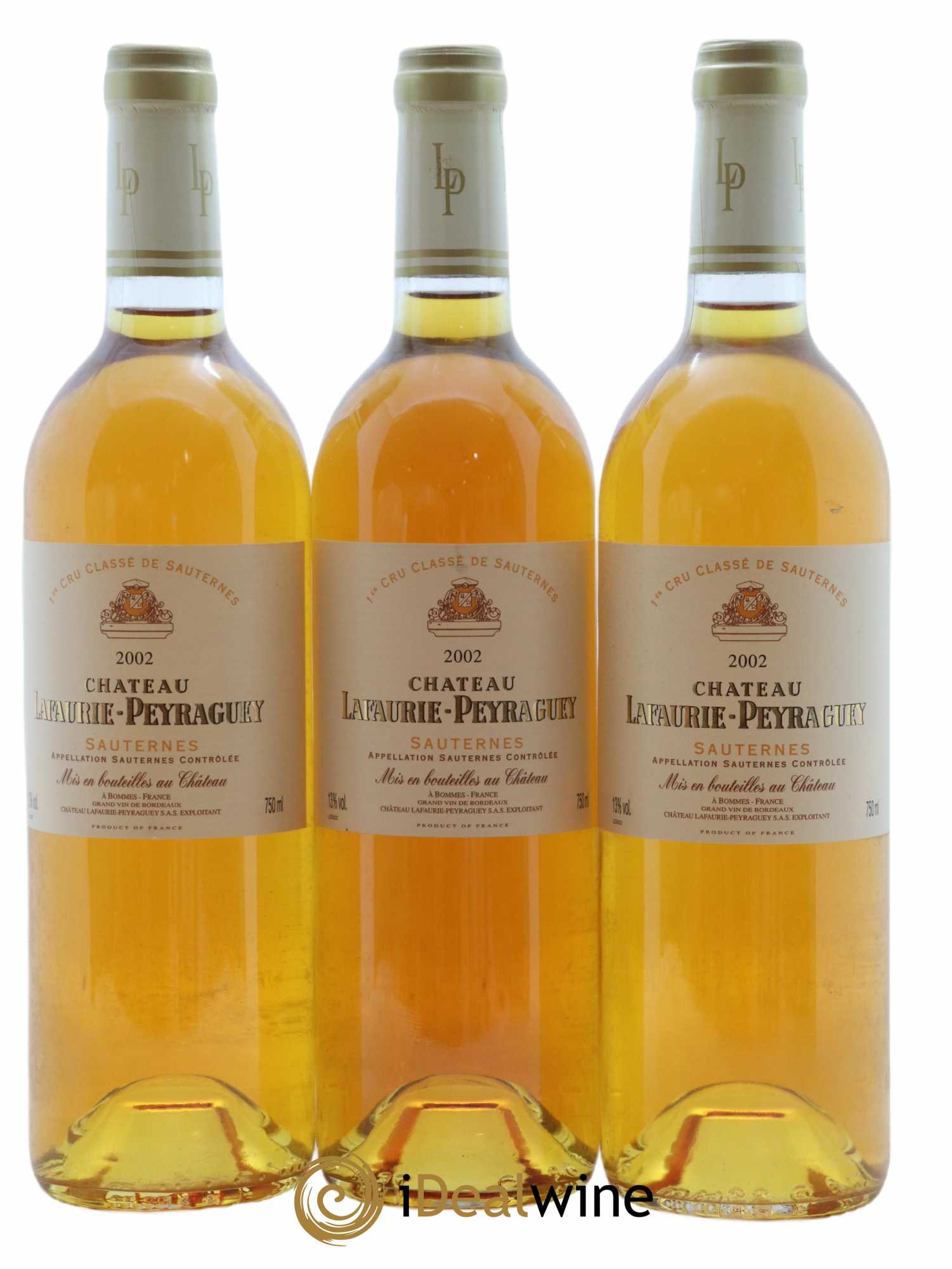 Château Lafaurie-Peyraguey 1er Grand Cru Classé 2002 - Lotto di 6 bottiglie - 2
