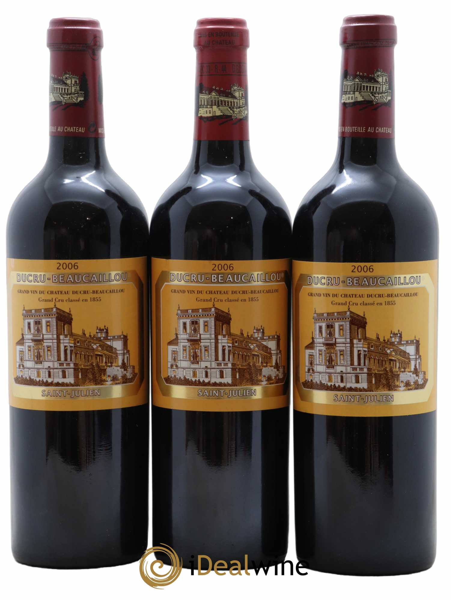 Château Ducru Beaucaillou 2ème Grand Cru Classé 2006 - Lot of 3 bottles - 0