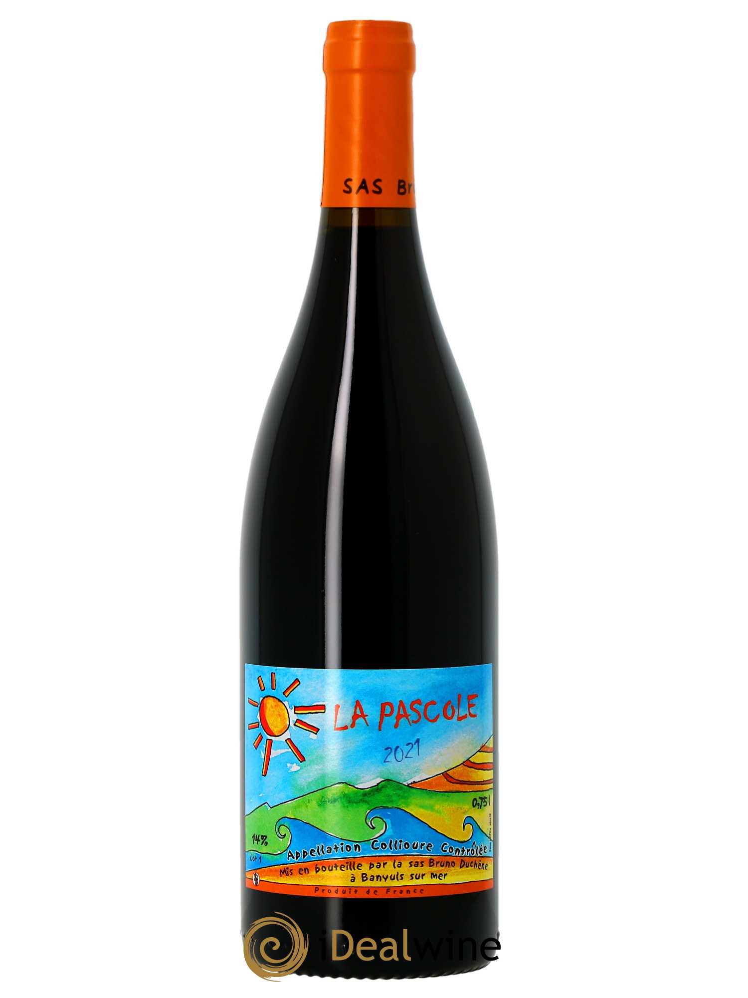 Collioure La Pascole Bruno Duchêne 2021 - Lot de 1 bouteille - 0