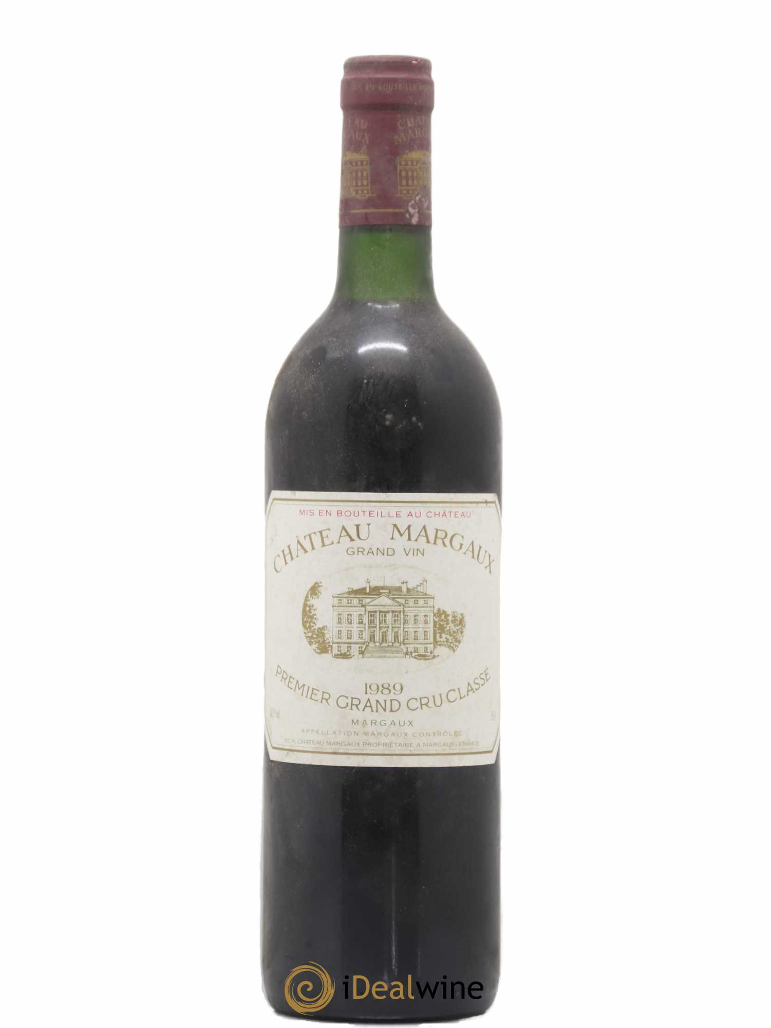 Château Margaux 1er Grand Cru Classé 1989 - Lot de 1 bouteille - 0