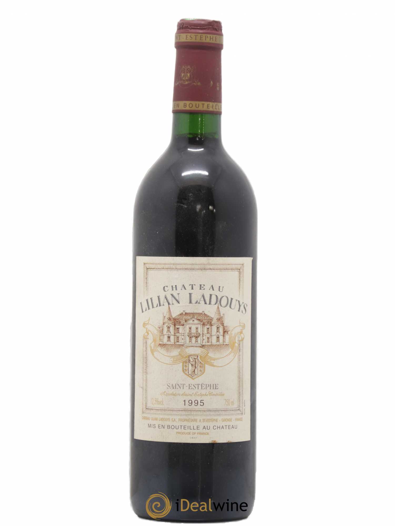 Château Lilian Ladouys Cru Bourgeois 1995 - Lot de 1 bouteille - 0