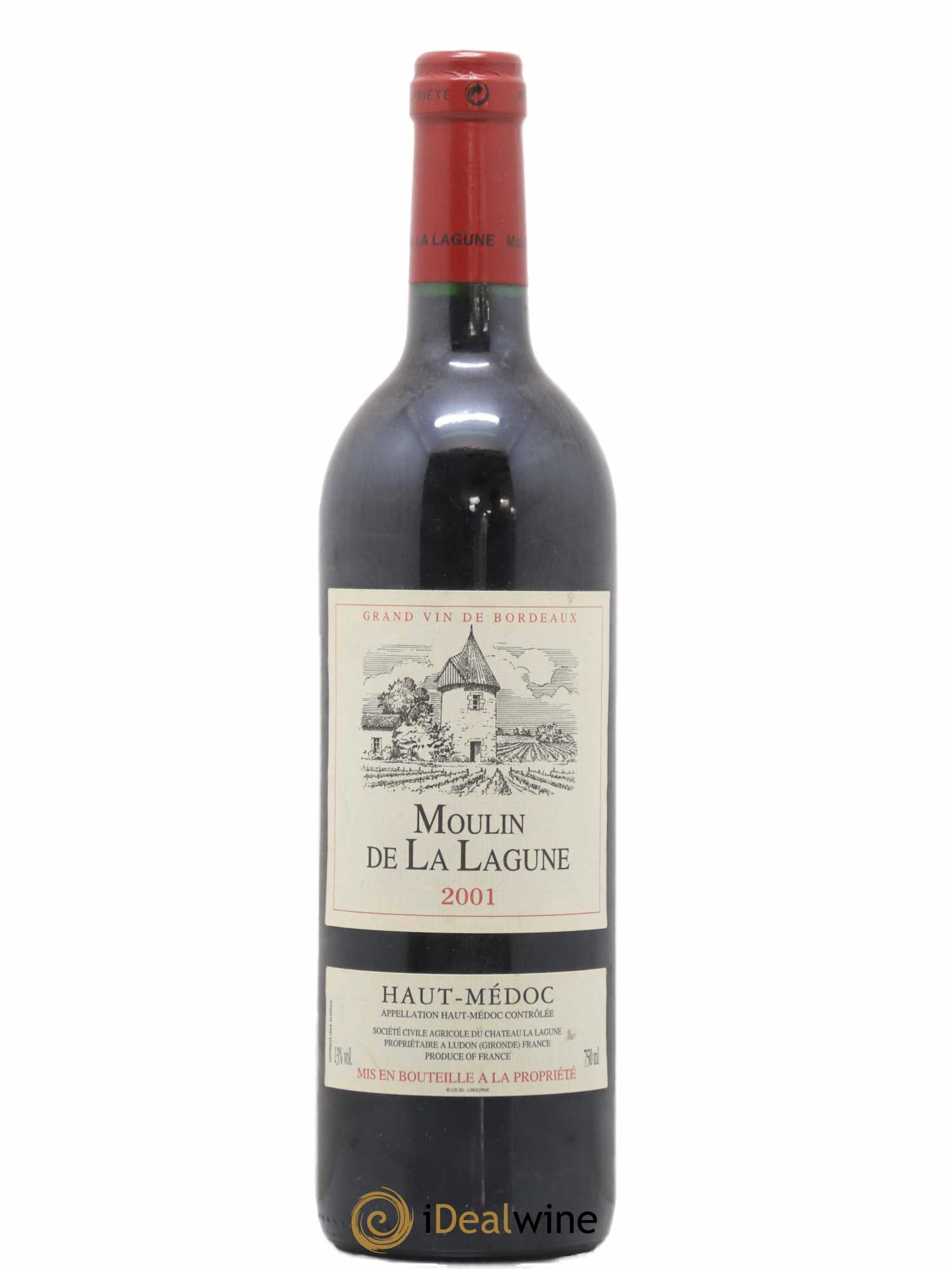 Moulin de La Lagune Second Vin 2001 - Lot de 1 bouteille - 0