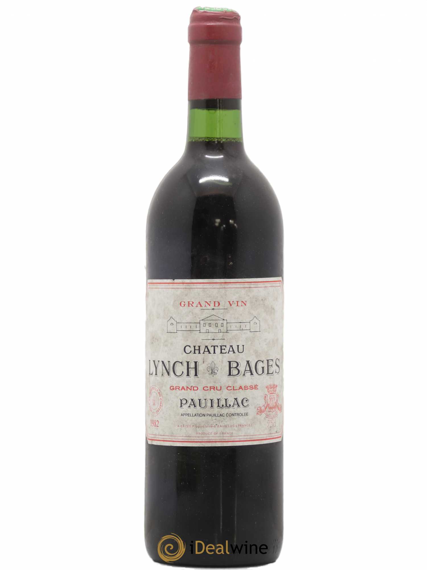 Château Lynch Bages 5ème Grand Cru Classé 1982 - Lot de 1 bouteille - 0