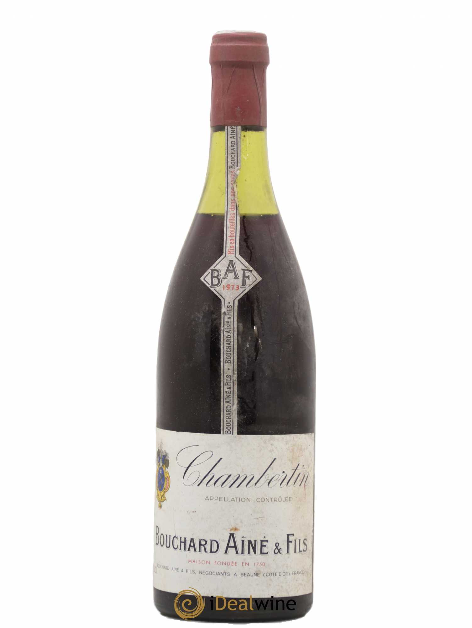 Chambertin Grand Cru Bouchard Ainé et Fils 1973 - Lot de 1 bouteille - 0