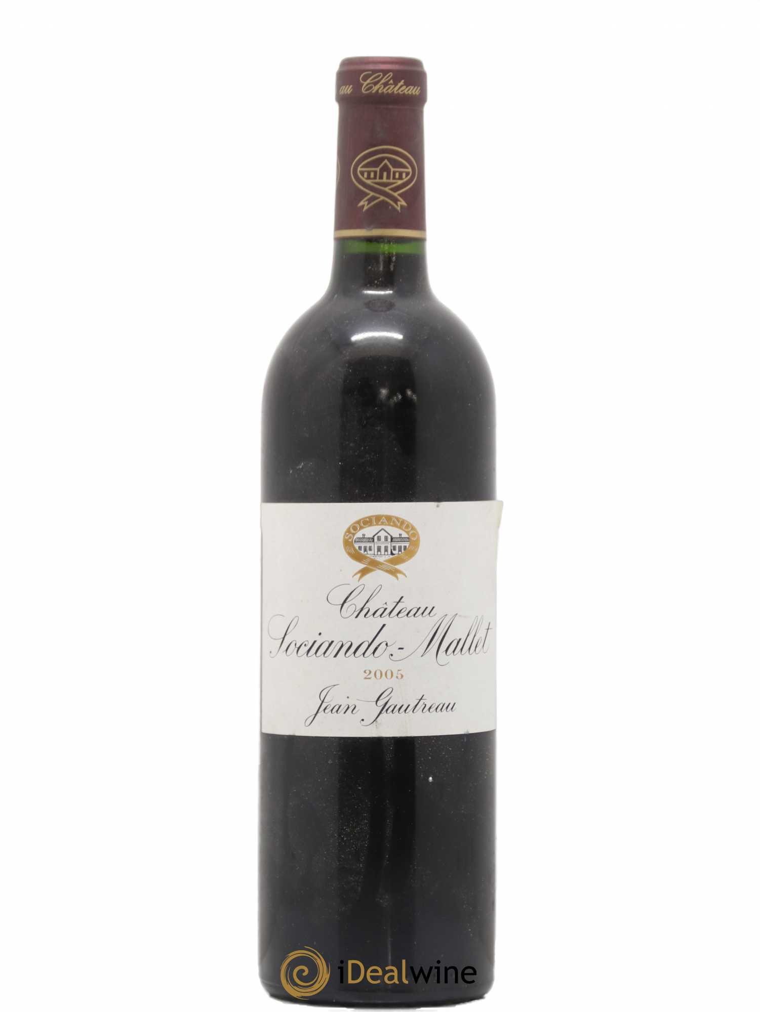 Château Sociando Mallet 2005 - Lot de 1 bouteille - 0