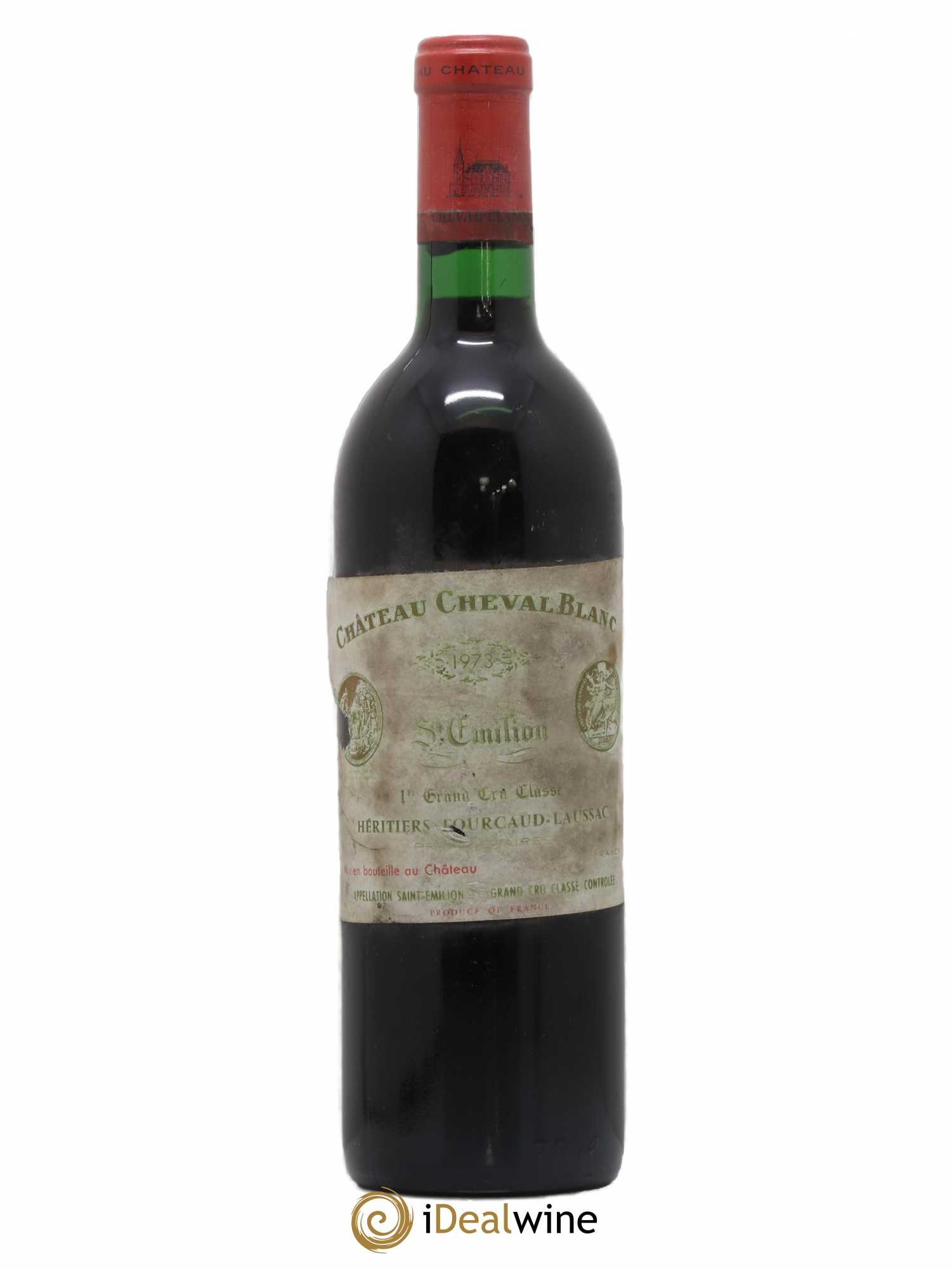 Château Cheval Blanc 1er Grand Cru Classé A 1973 - Lot de 1 bouteille - 0