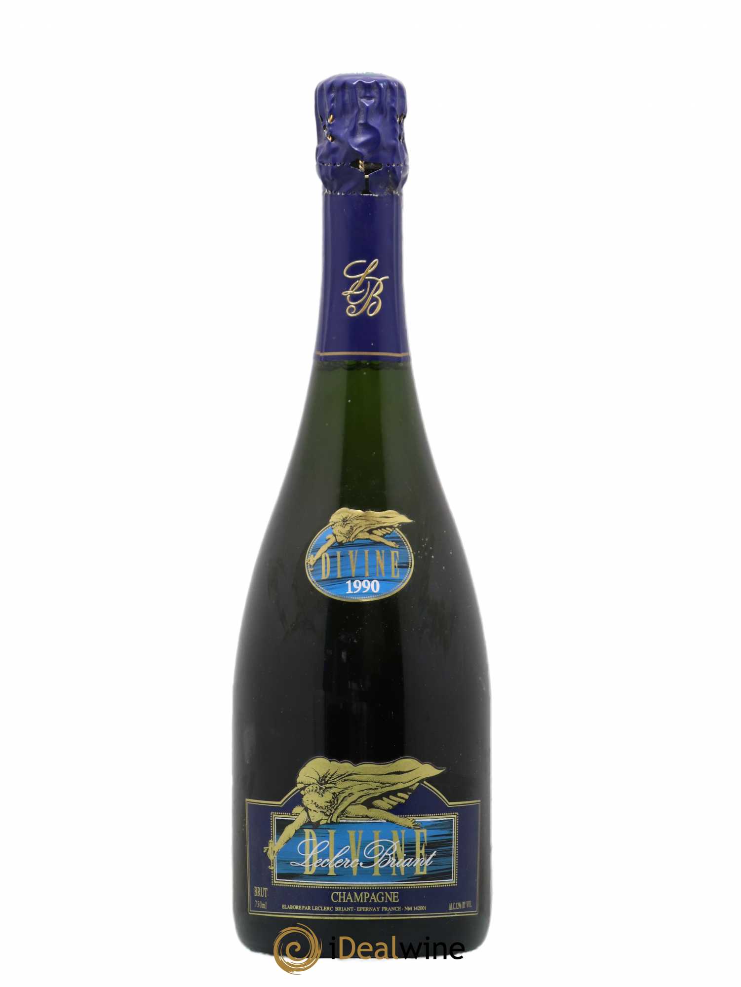Champagne Cuvée Divine Leclerc Briant 1990 - Posten von 1 Flasche - 0