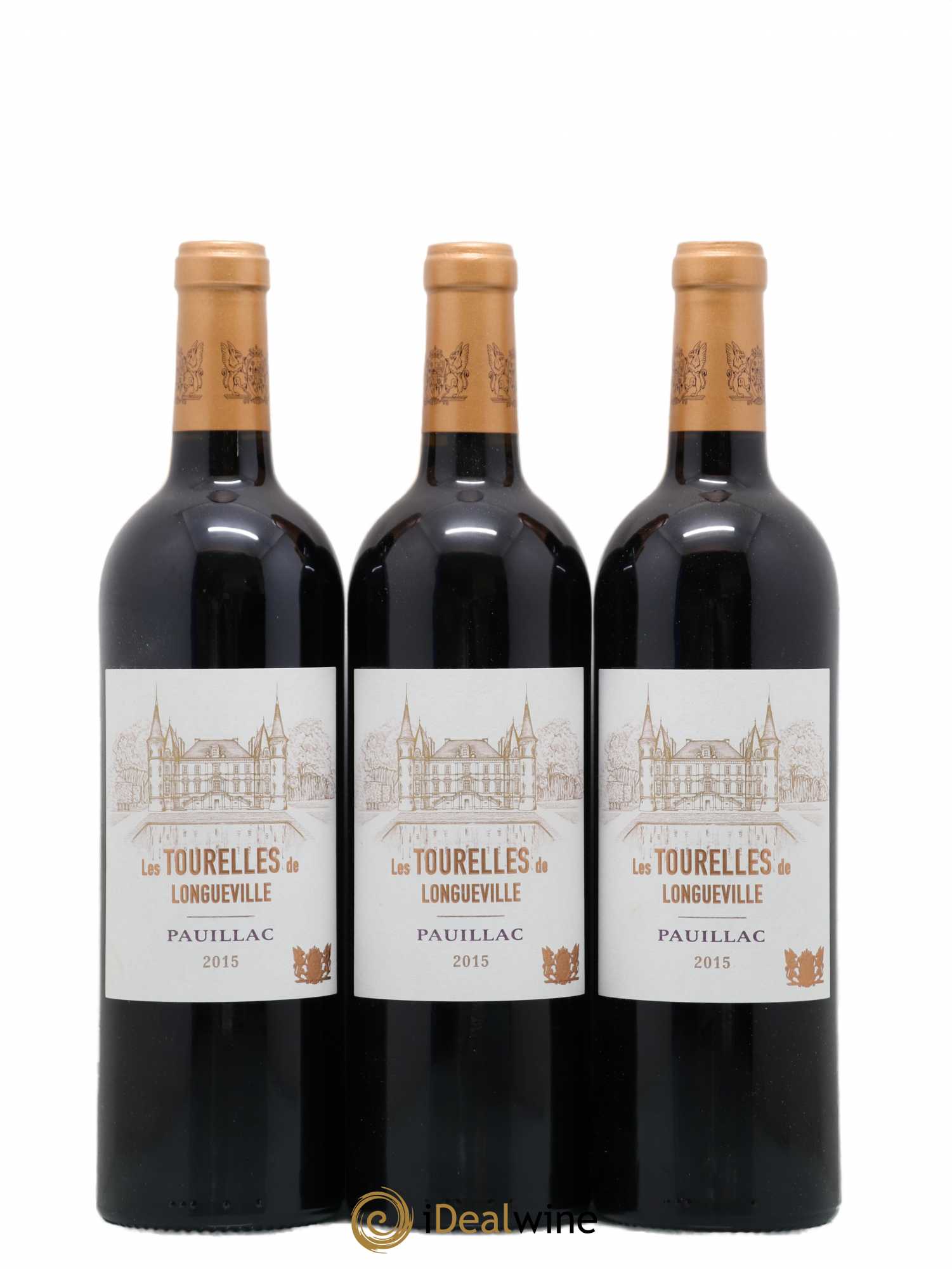 Les Tourelles de Longueville Second Vin 2015 - Lot de 6 bouteilles - 2