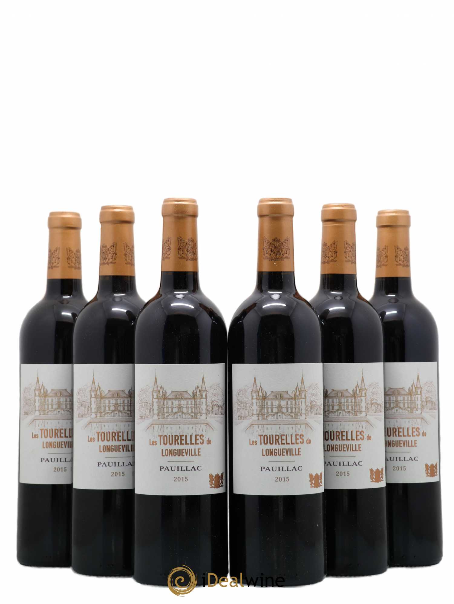 Les Tourelles de Longueville Second Vin 2015 - Lot de 6 bouteilles - 0