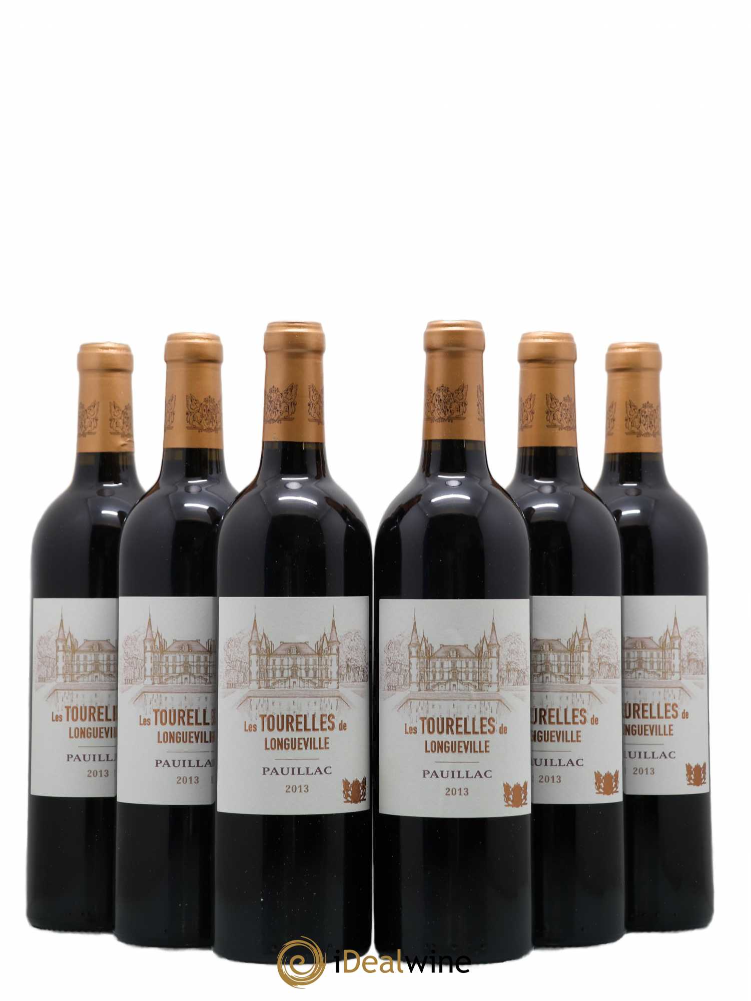 Les Tourelles de Longueville Second Vin 2013 - Lot de 6 bouteilles - 0