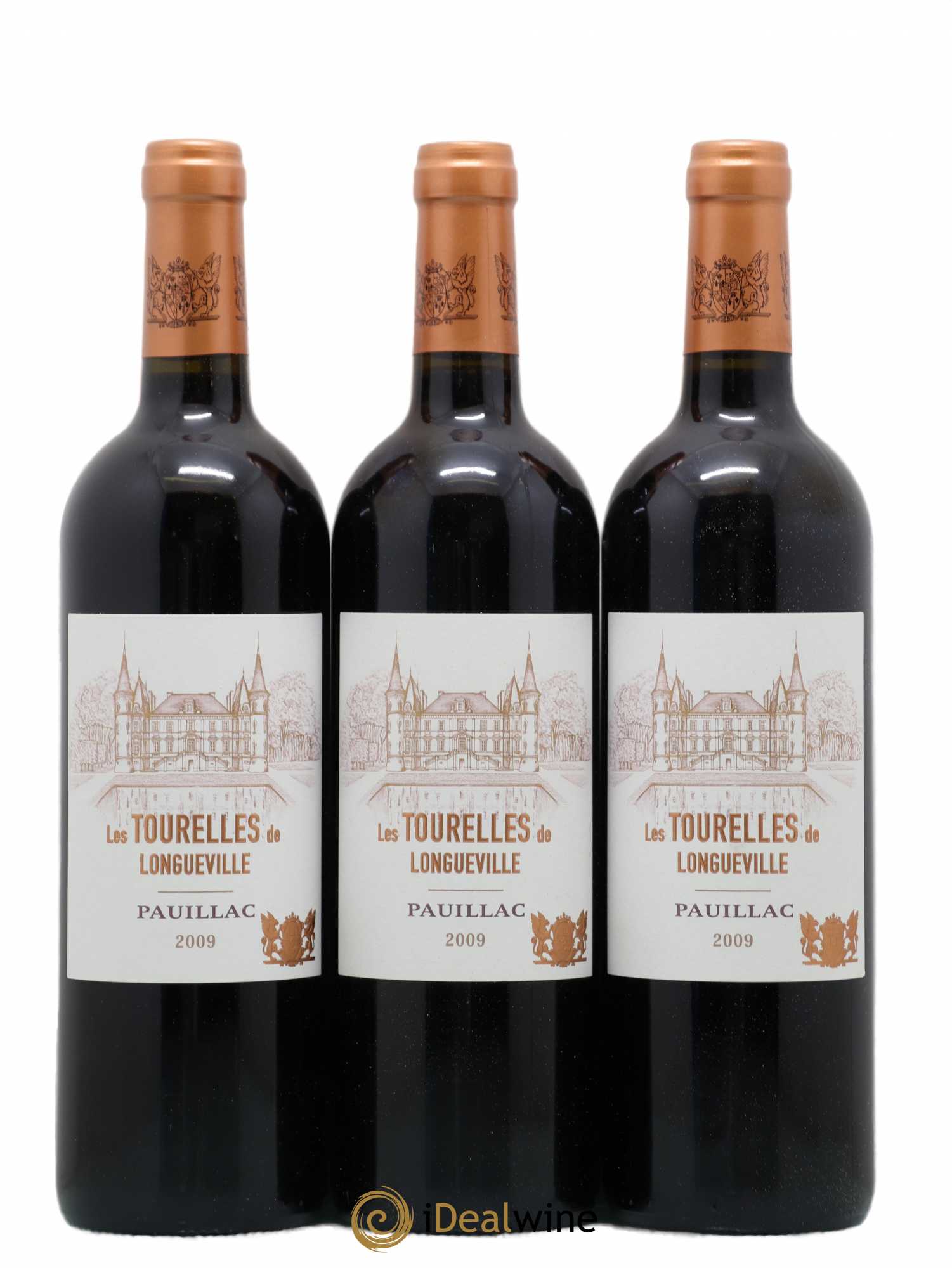 Les Tourelles de Longueville Second Vin 2009 - Lot de 6 bouteilles - 1