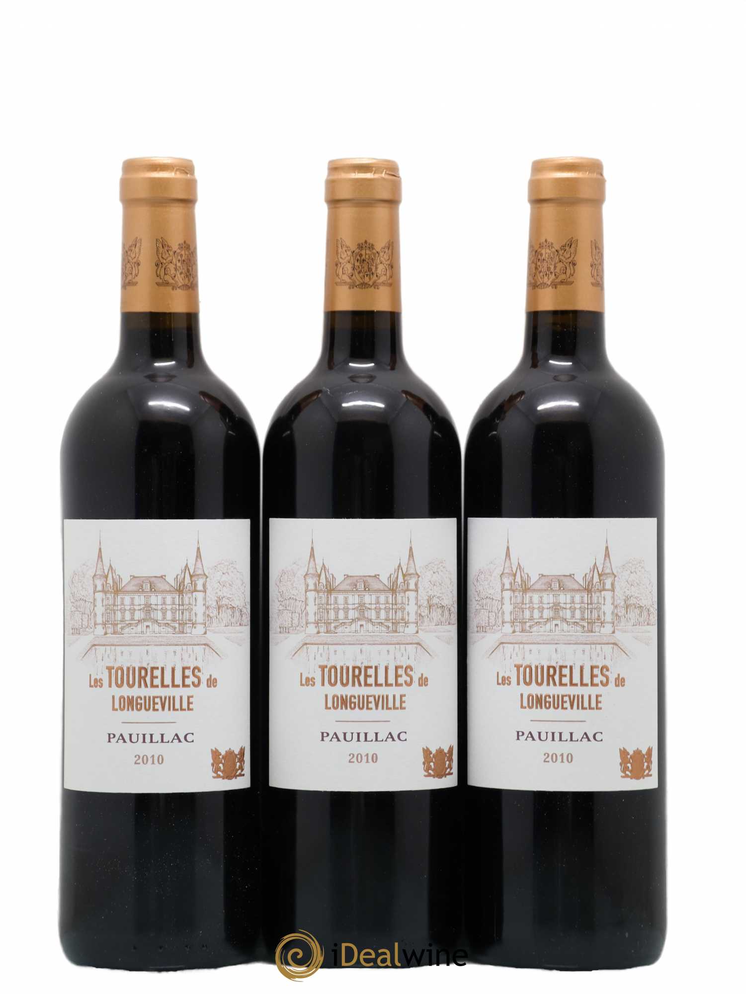 Les Tourelles de Longueville Second Vin 2010 - Lot de 6 bouteilles - 1