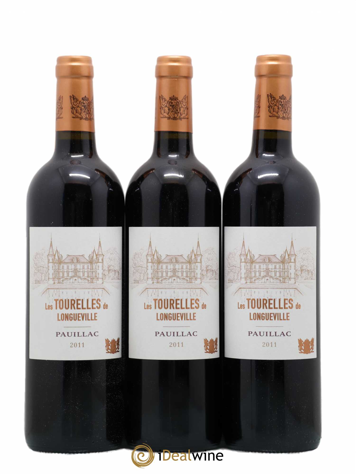 Les Tourelles de Longueville Second Vin 2011 - Lot de 6 bouteilles - 1