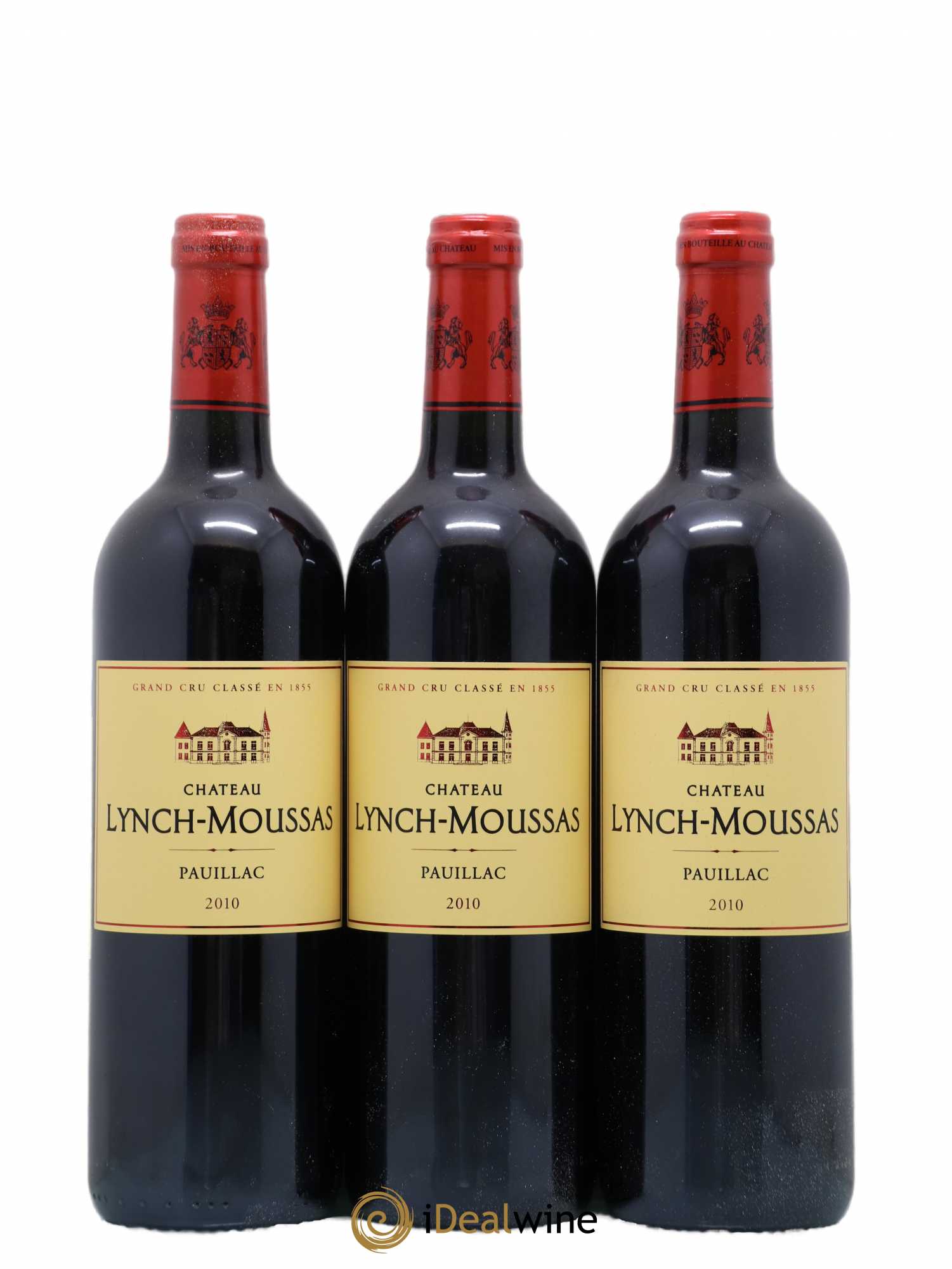 Château Lynch Moussas 5ème Grand Cru Classé 2010 - Lot de 6 bouteilles - 1